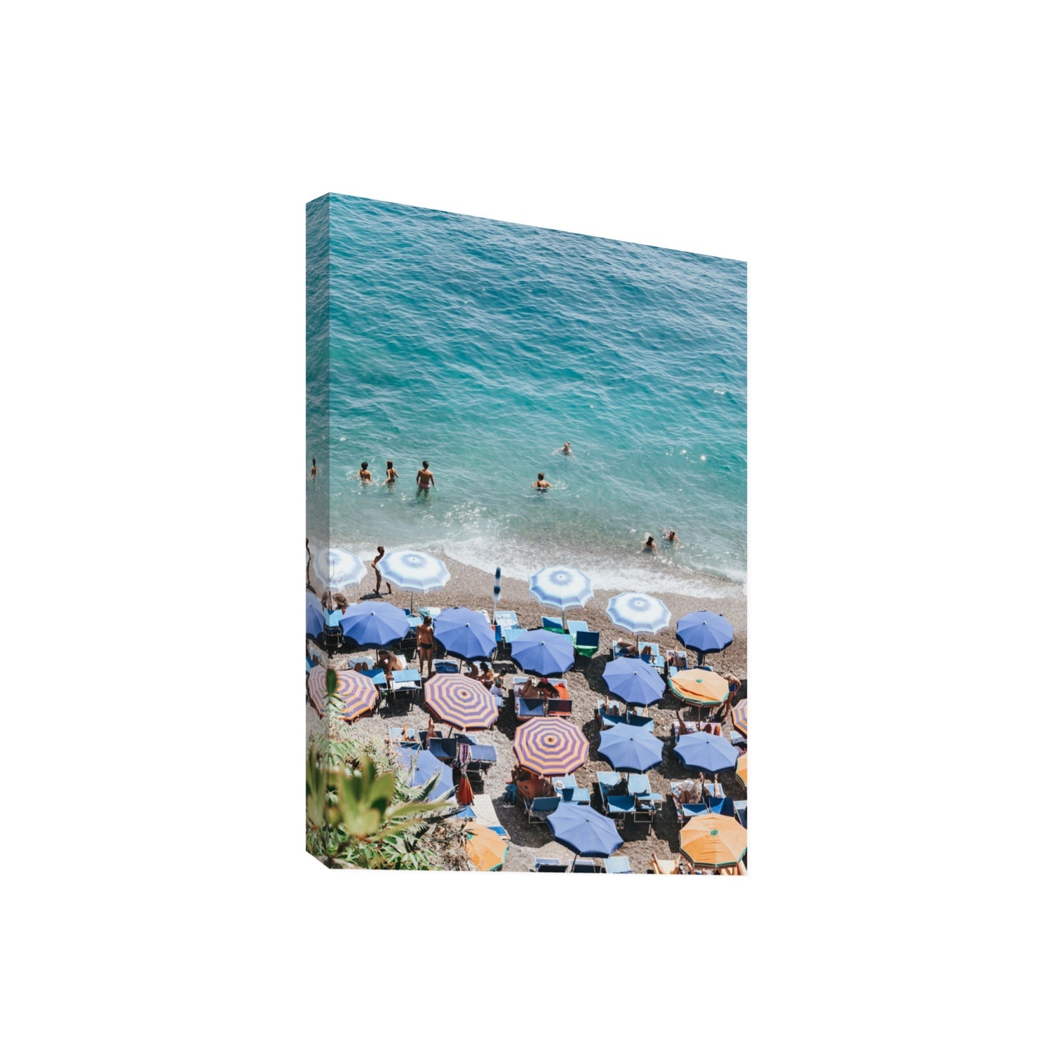 Paradise Beach fine art print, Positano, Italy, Giant, Stretched Canvas