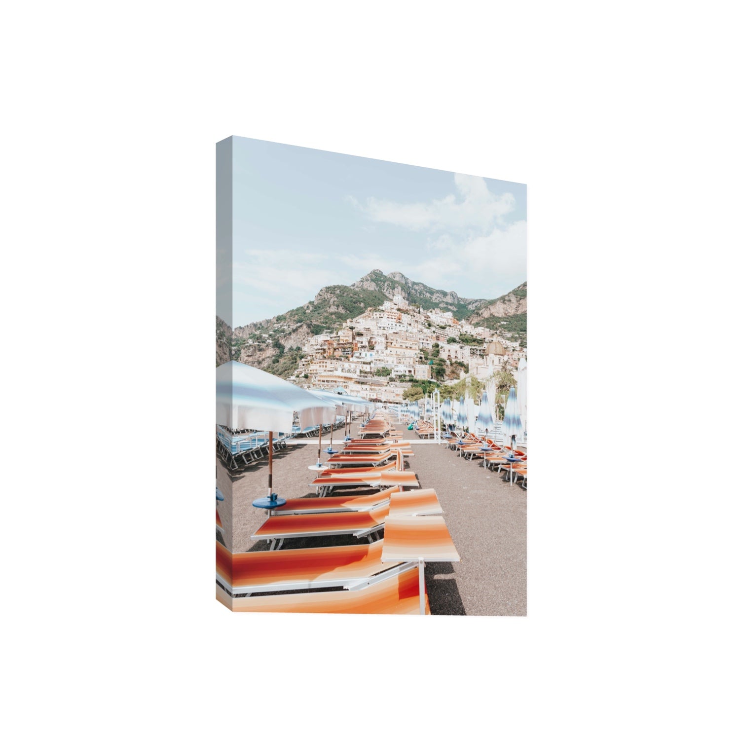 A Symphony of Colours fine art print, Positano, Italy, Giant, Stretched Canvas