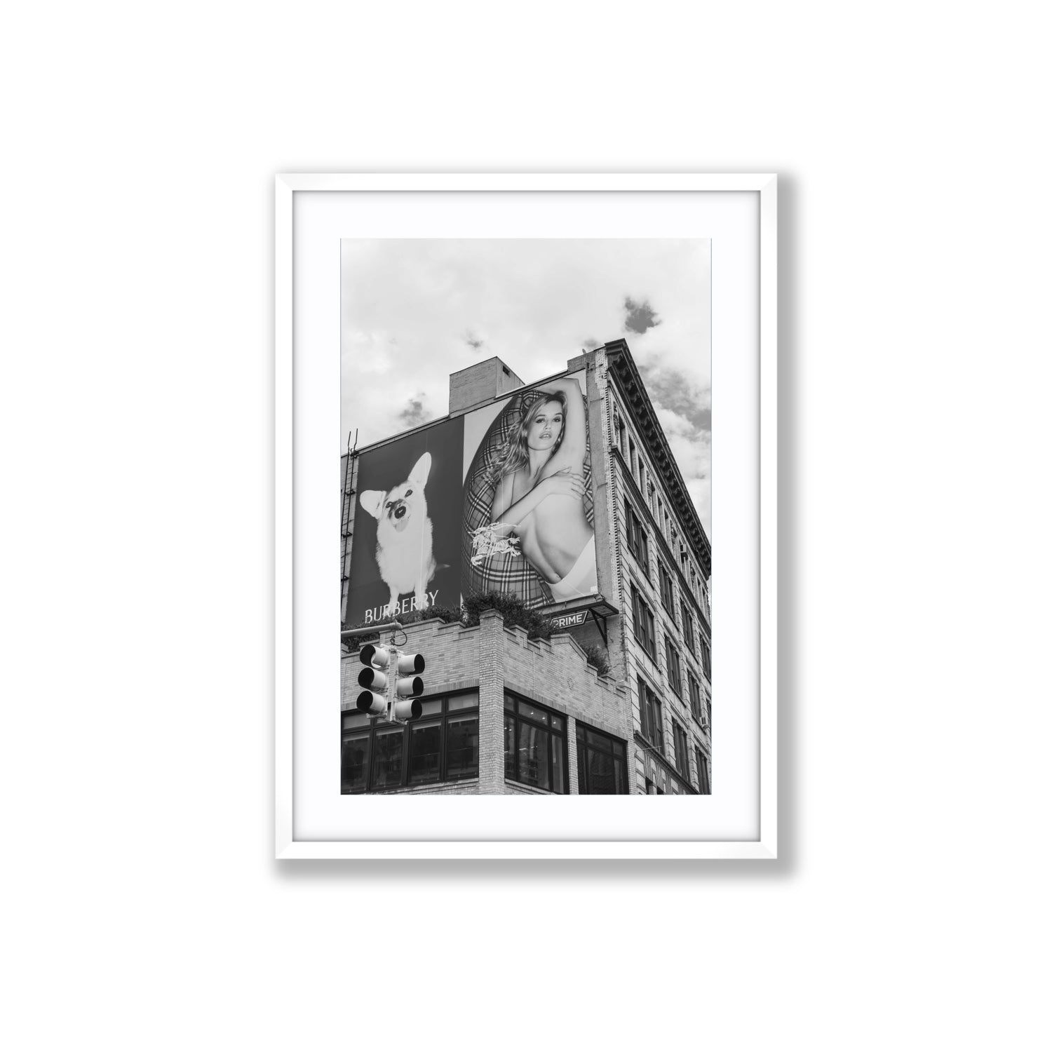 Dynamic Duo fine art print, New York, United States, Large, White Frame · Matboard, Fine Art Print