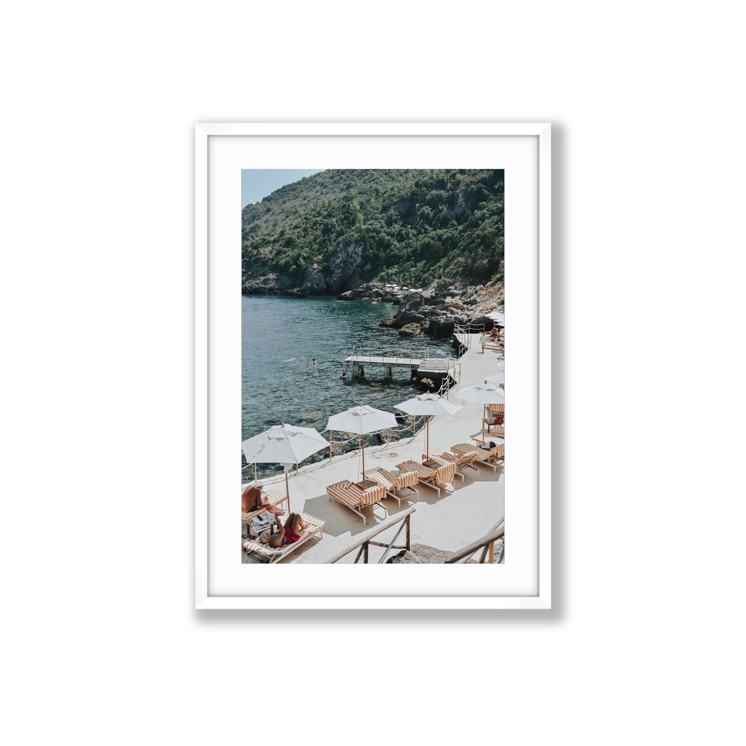 Always Better Together fine art print, Tuscany, Italy, Large, White Frame · Matboard, Fine Art Print
