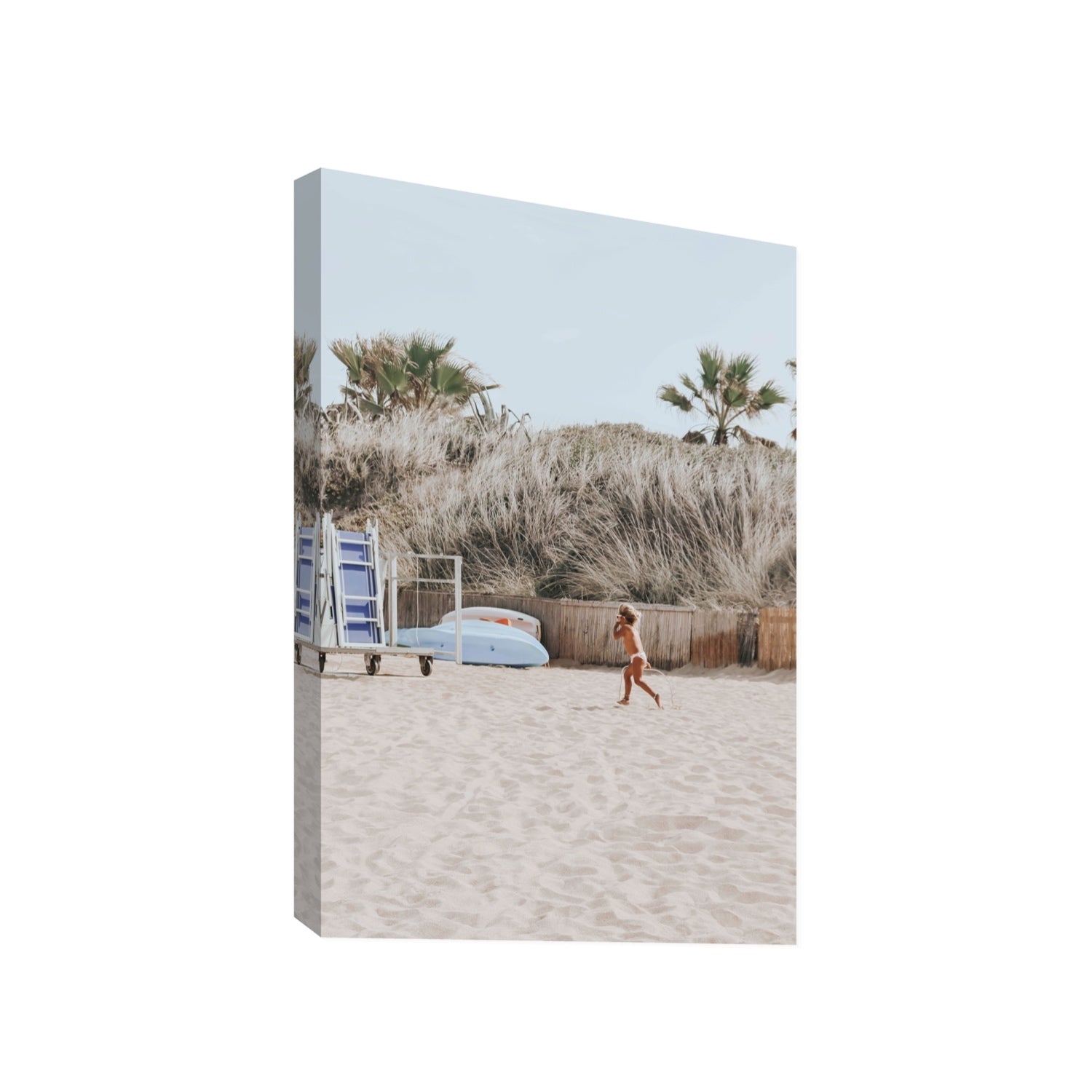 Little Explorer fine art print, Puglia, Italy, Gallery, Stretched Canvas