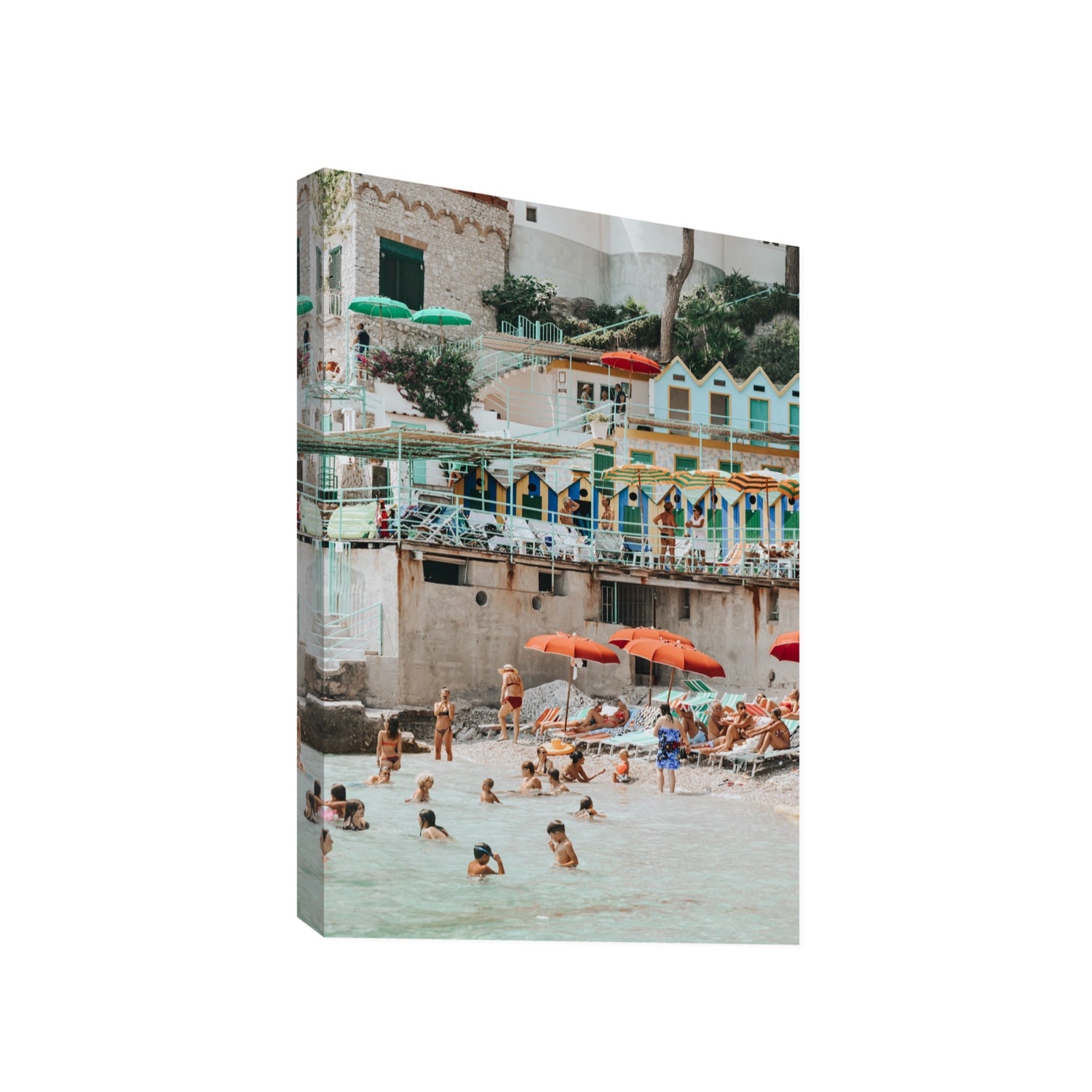 Kaleidoscope fine art print, Capri, Italy, Gallery, Stretched Canvas
