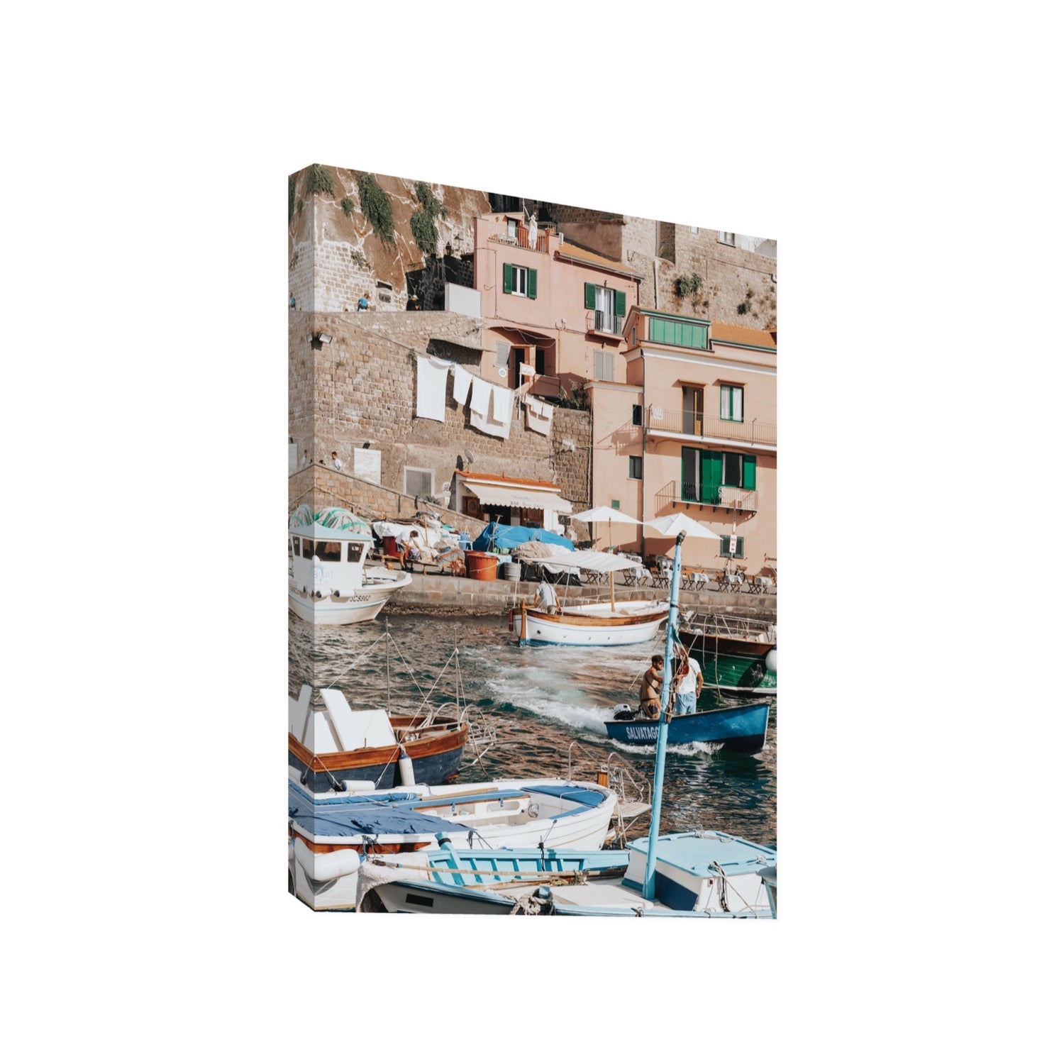 Coastal Carousel fine art print, Sorrento, Italy, Gallery, Stretched Canvas