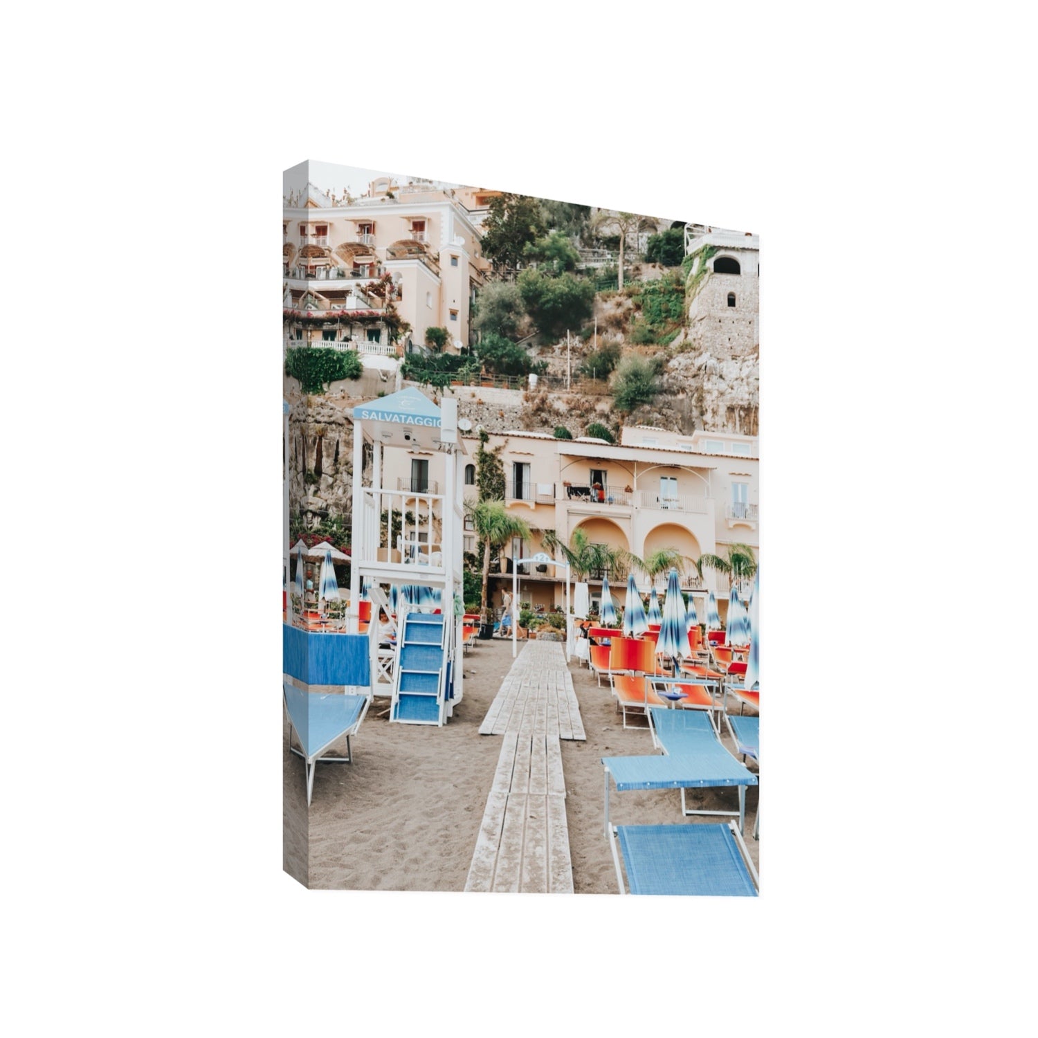 Torre Di Salvataggio fine art print, Positano, Italy, Gallery, Stretched Canvas