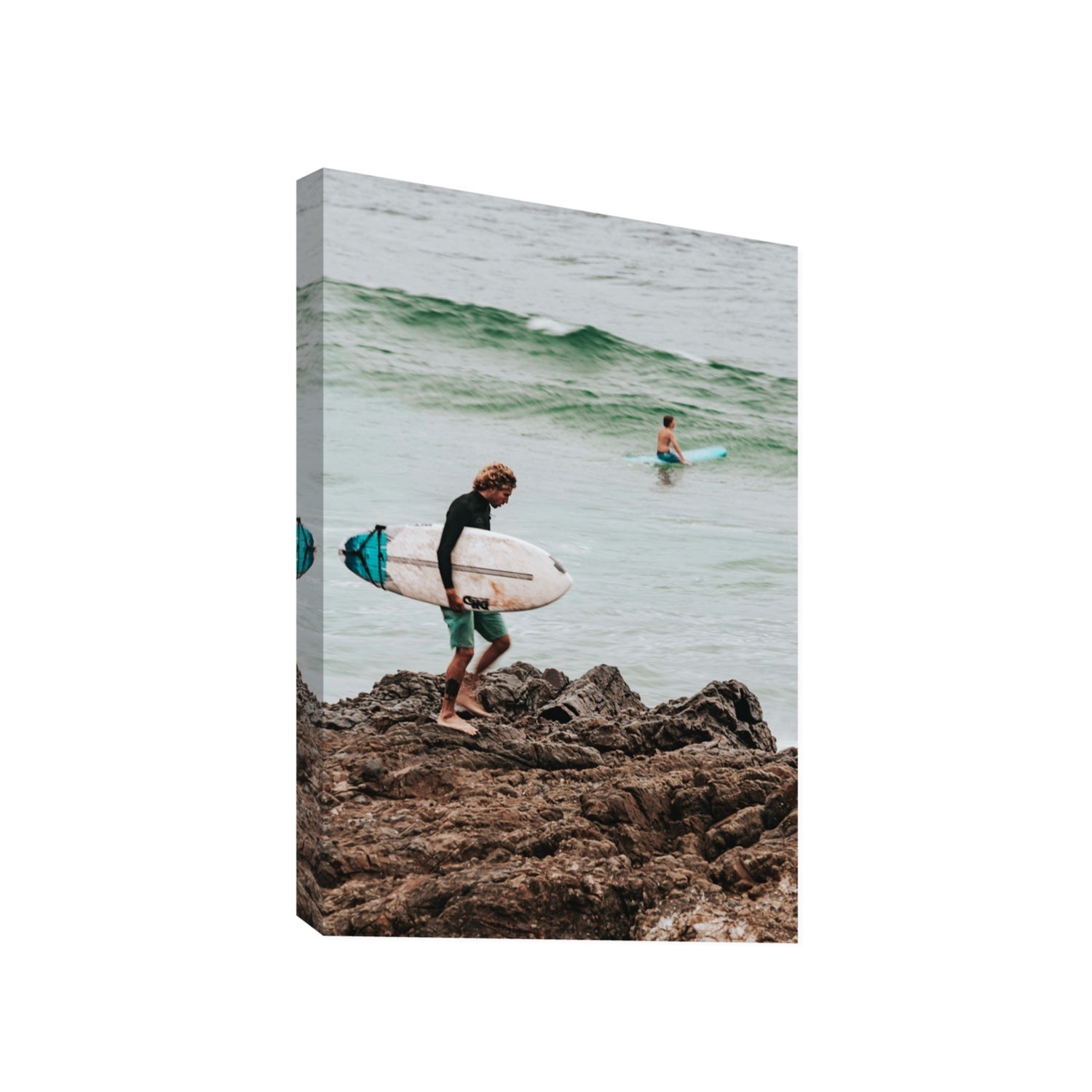 Not All Who Wander Are Lost Byron Bay Surf wall art Gallery stretched canvas print