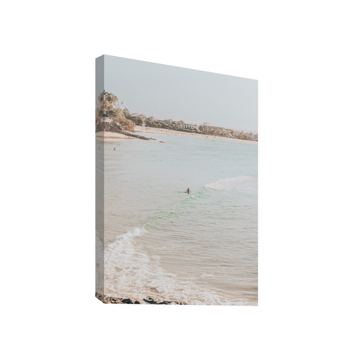 Salt Reverie fine art print, Noosa, Australia, coastal scenes artwork, Gallery, Stretched Canvas
