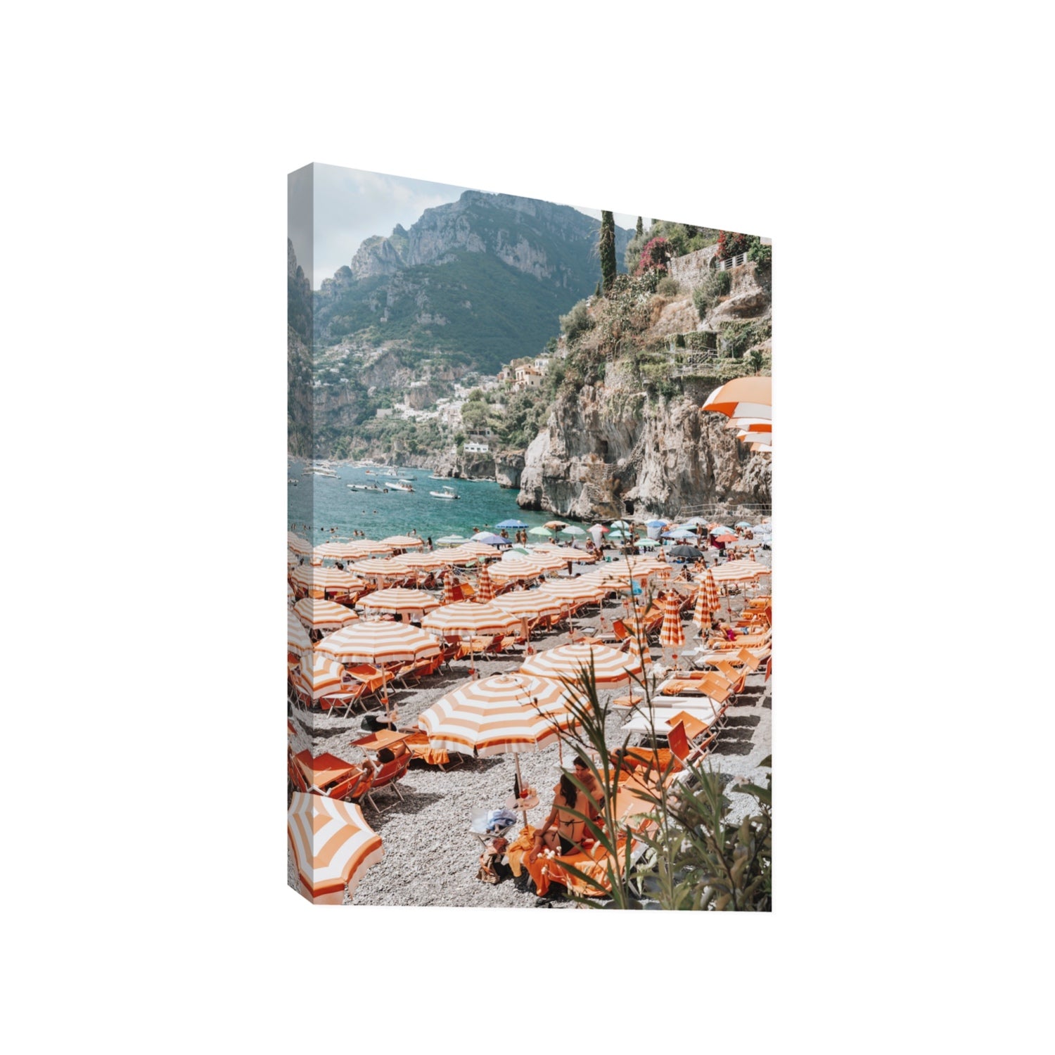 Bagni d'Arienzo Positano decor wall art Gallery stretched canvas print