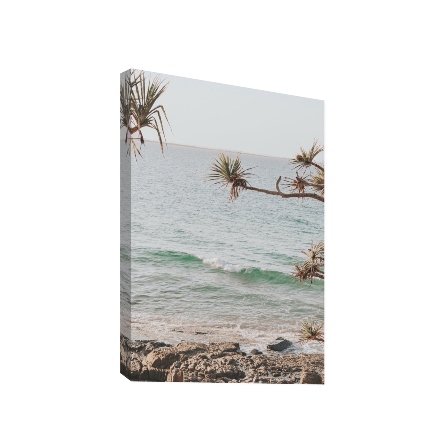 Good Vibrations fine art print, Noosa, Australia, coastal scenes artwork, Gallery, Stretched Canvas