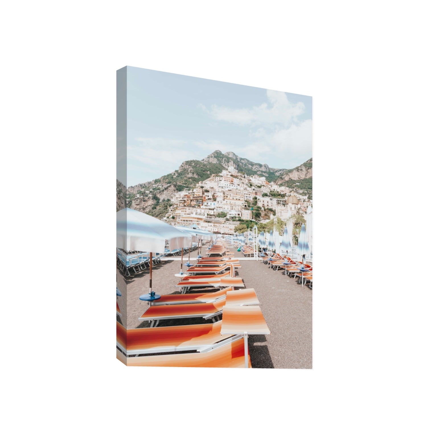 A Symphony of Colours fine art print, Positano, Italy, Gallery, Stretched Canvas