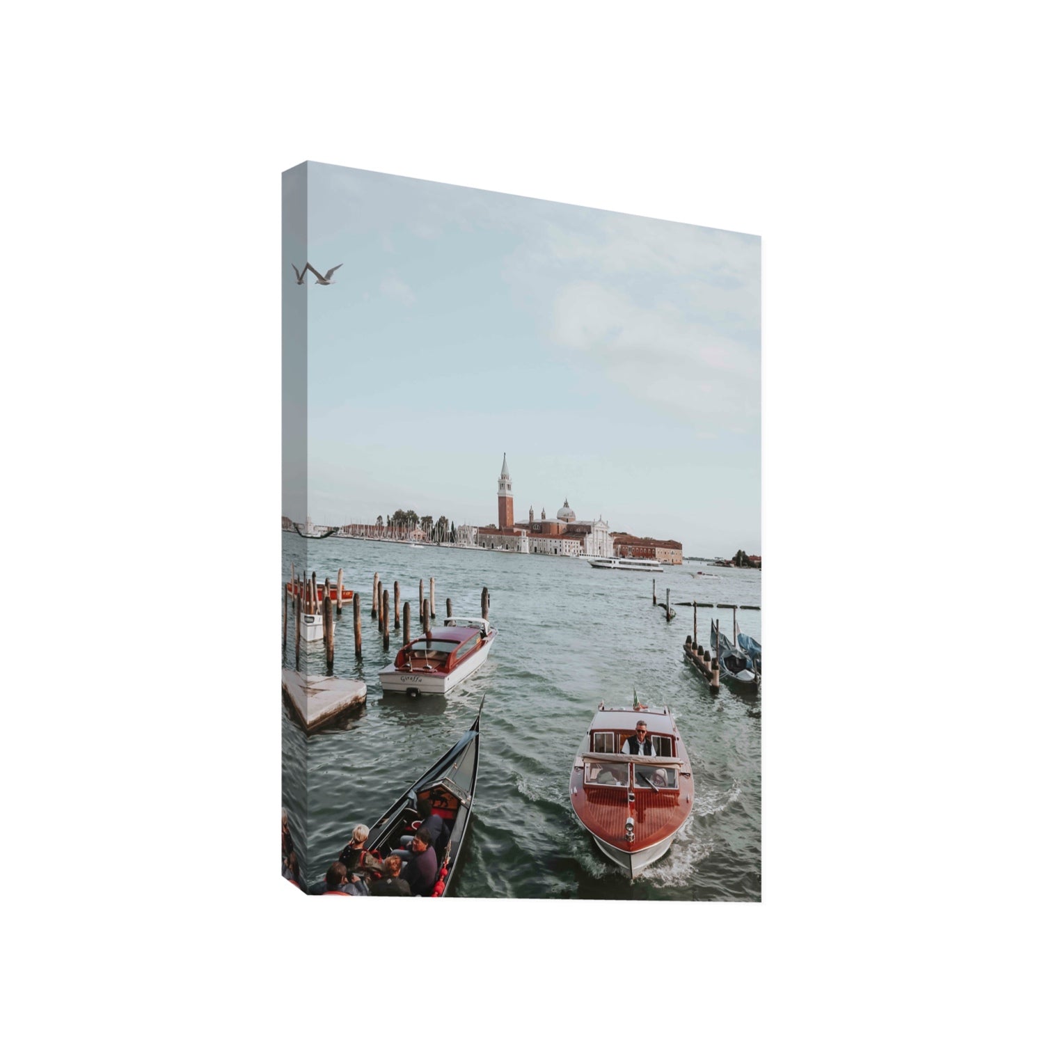 Galleggiante Venice Italian wall art Gallery stretched canvas print