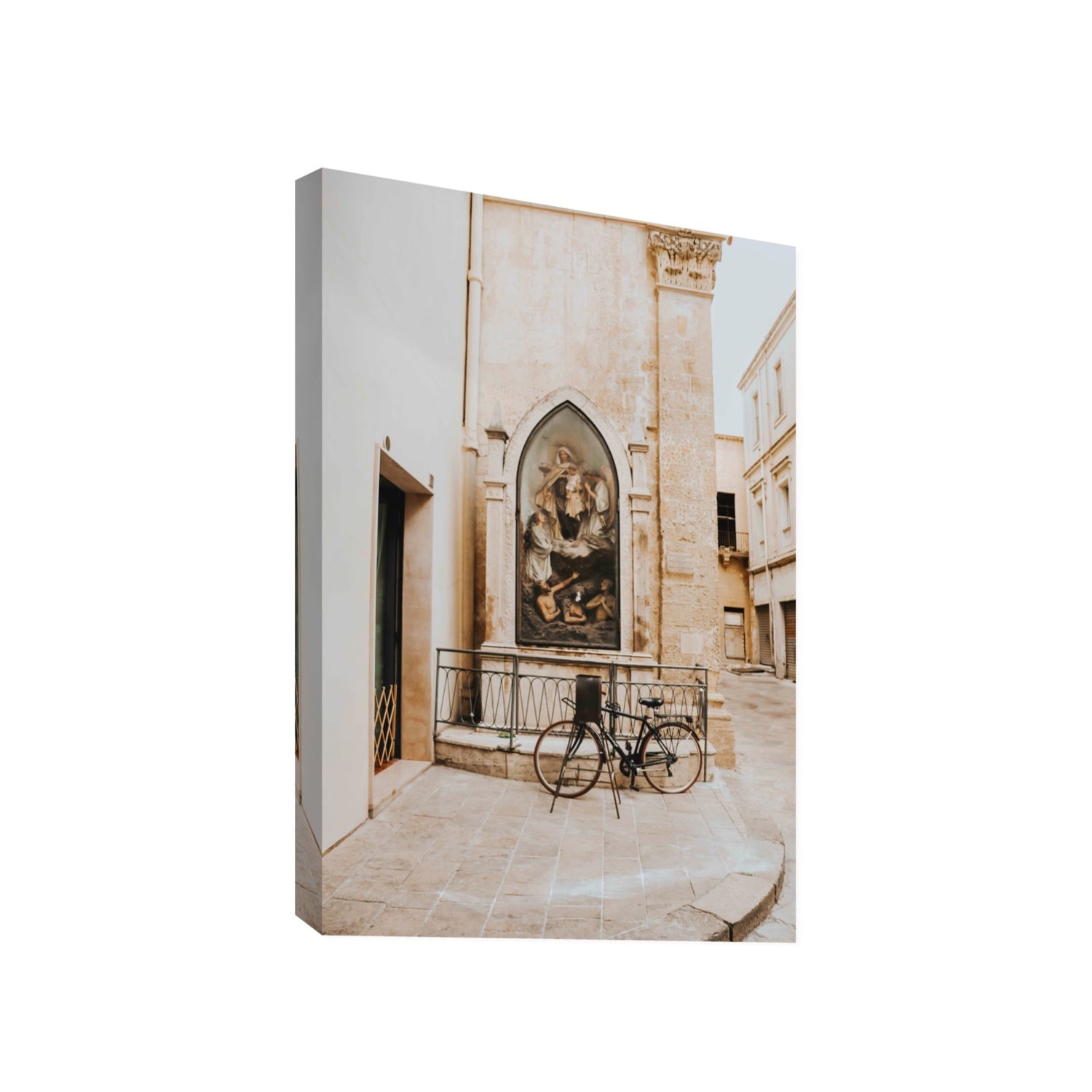 La Chiesa Puglia Otranto Italian wall art Gallery stretched canvas print