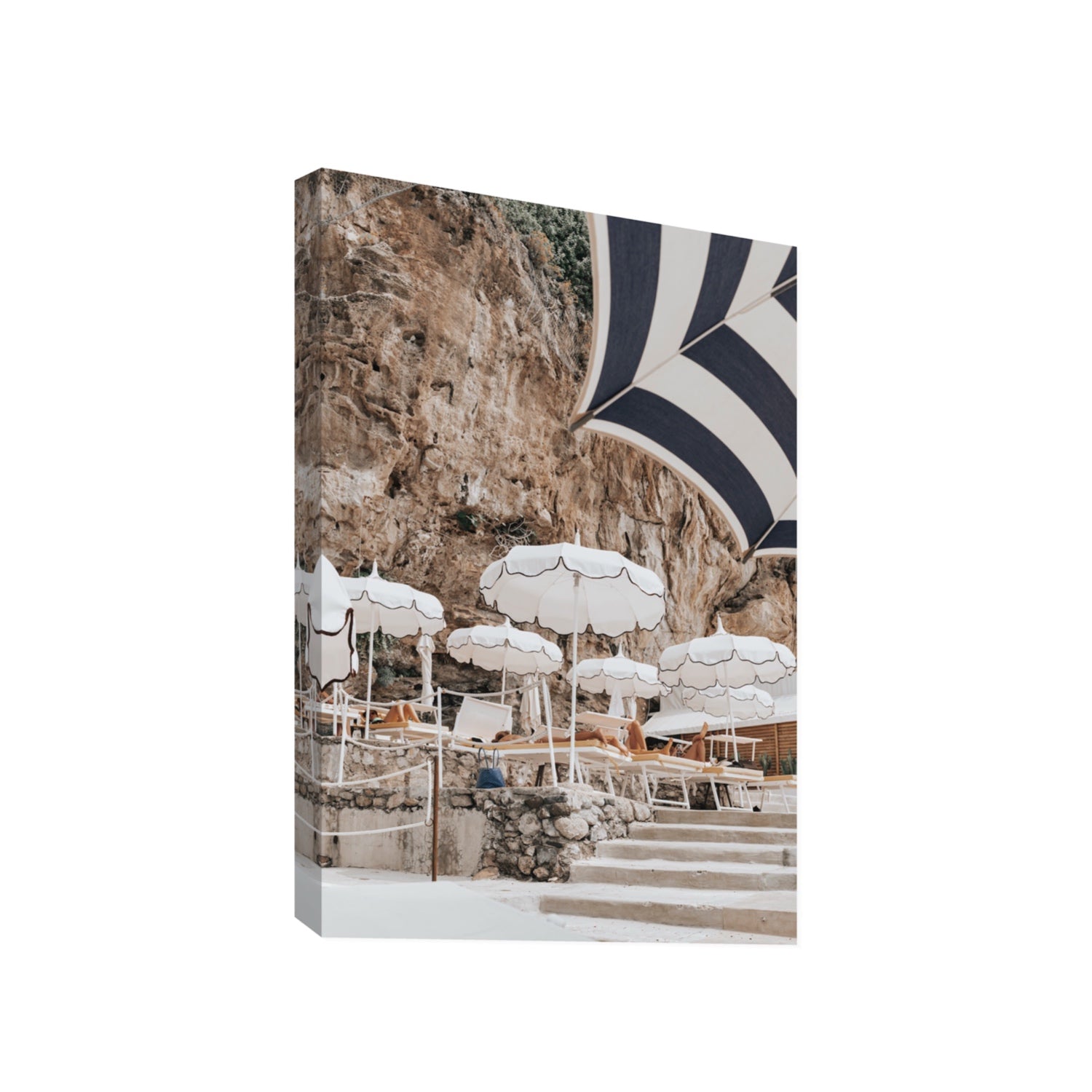 Rocky Refuge fine art print, Positano, Italy, Gallery, Stretched Canvas