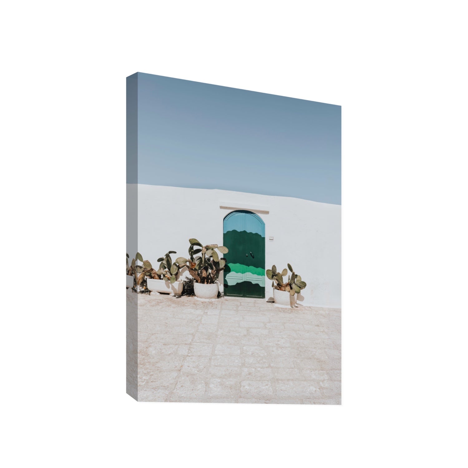 Imaginary Exit Puglia Mediterranean wall art Gallery stretched canvas print