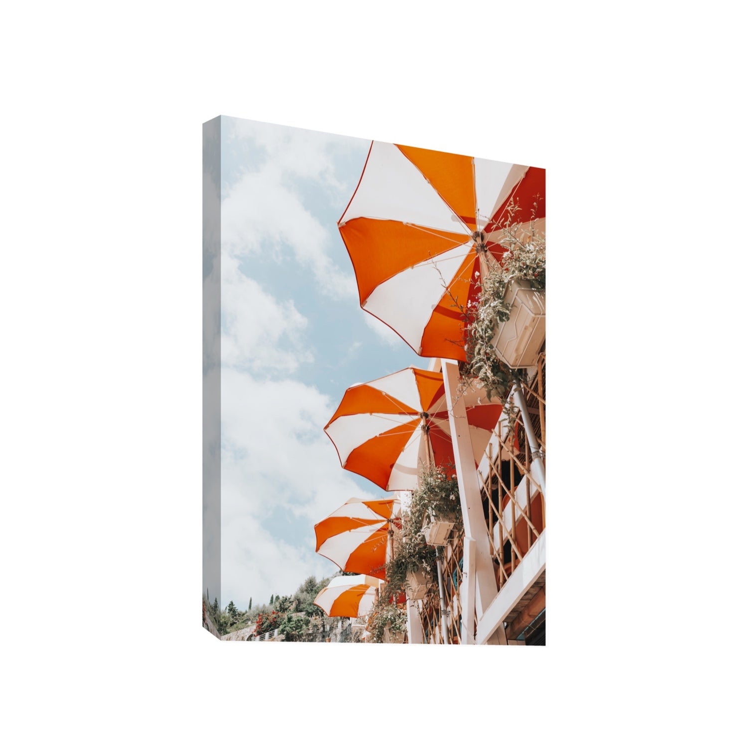 Mantienilo Semplice fine art print, Positano, Italy, Gallery, Stretched Canvas