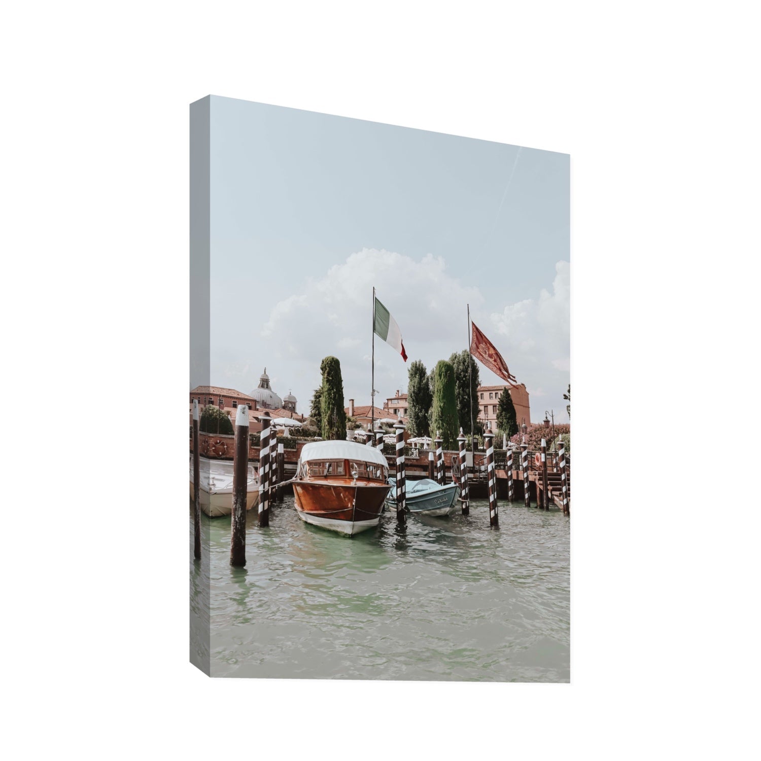 Cipriani Venice wall art Statement stretched canvas print