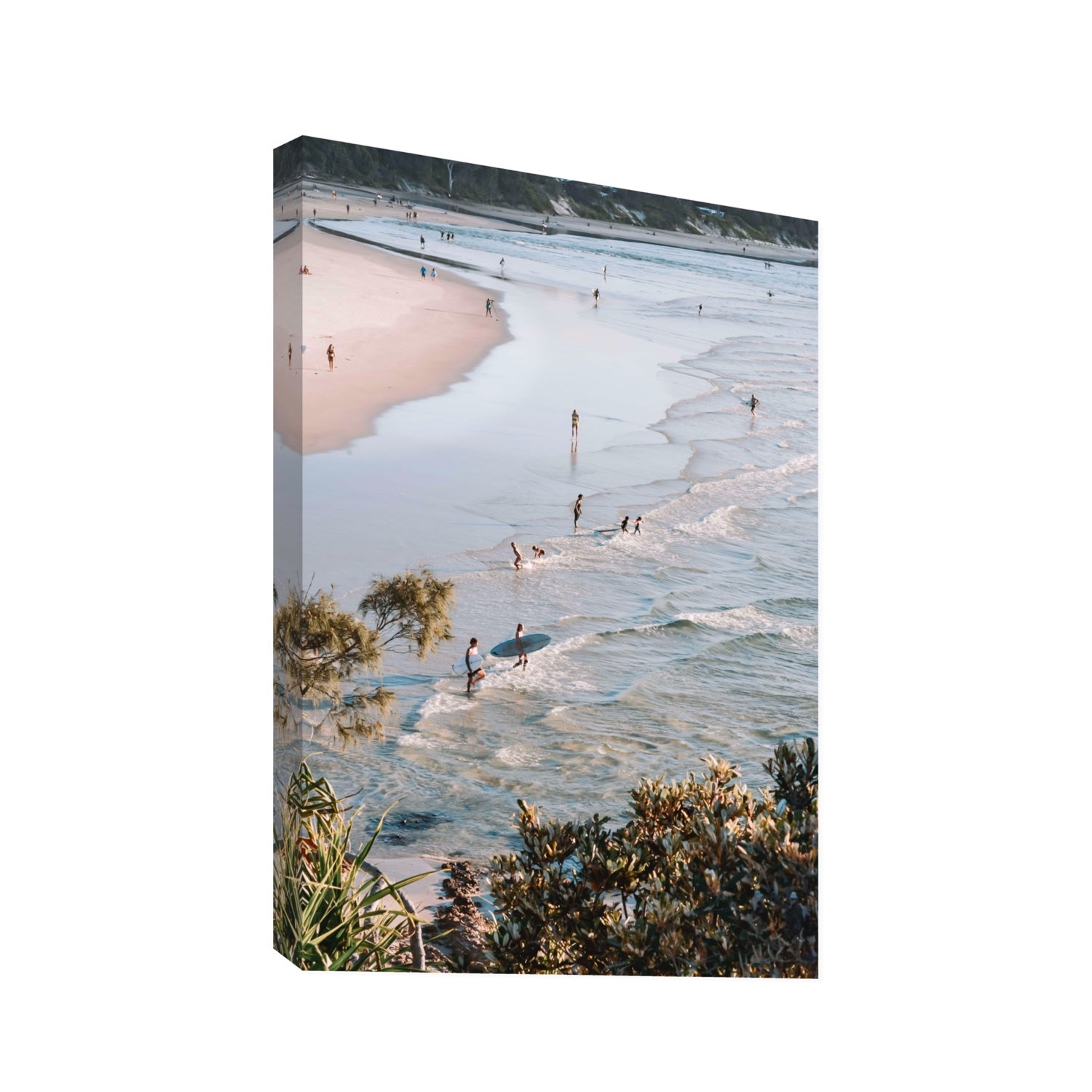 Healing Waters fine art print, Byron Bay, Australia, Statement, Stretched Canvas