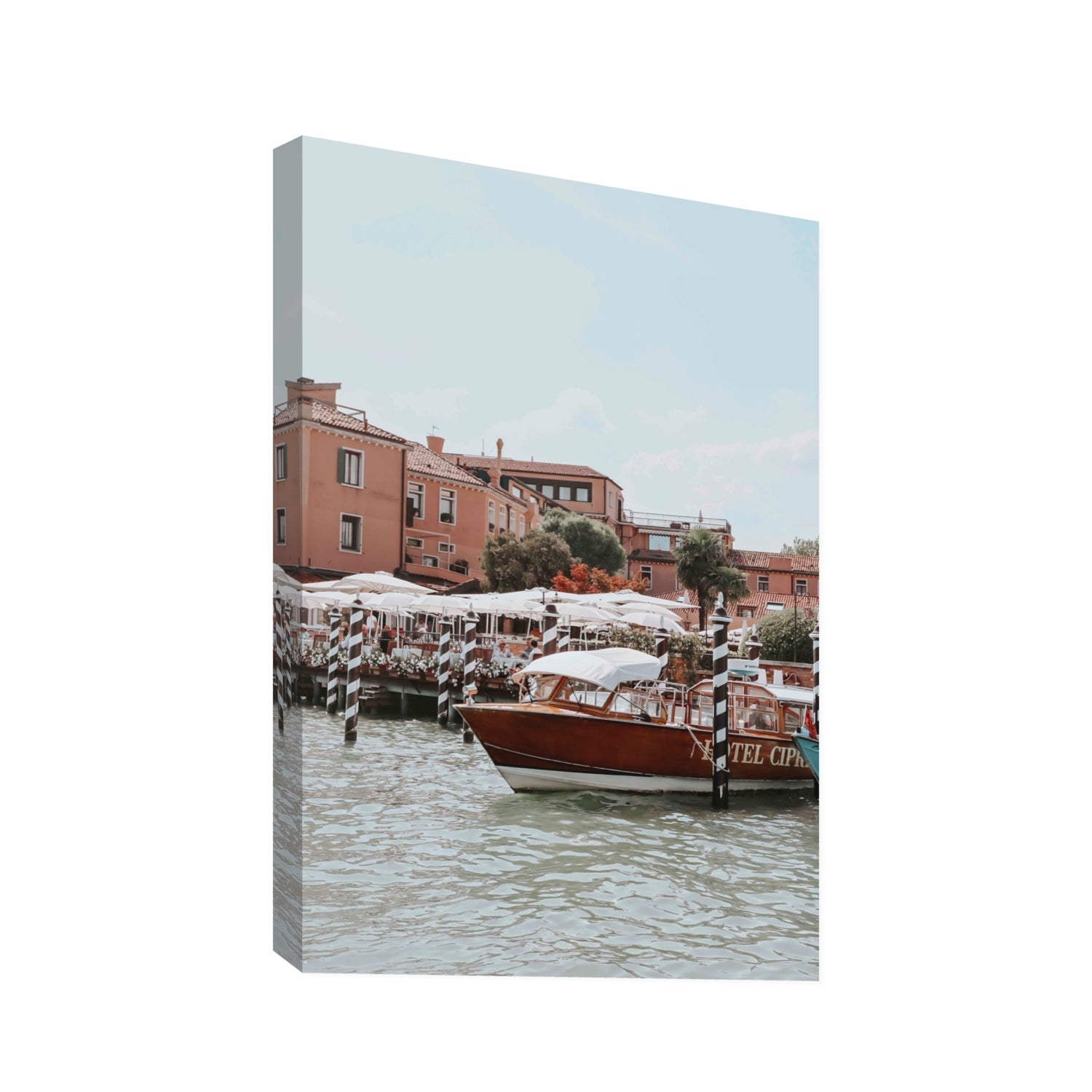 Queen Of The Adriatic Venice Italian wall art Statement stretched canvas print