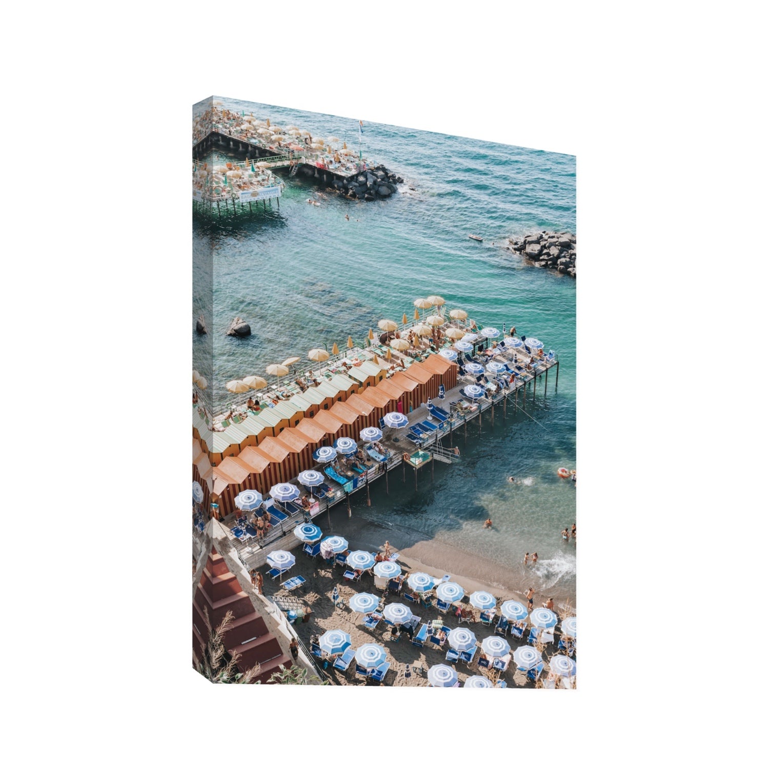 Ocean Fantasy fine art print, Sorrento, Italy, Statement, Stretched Canvas