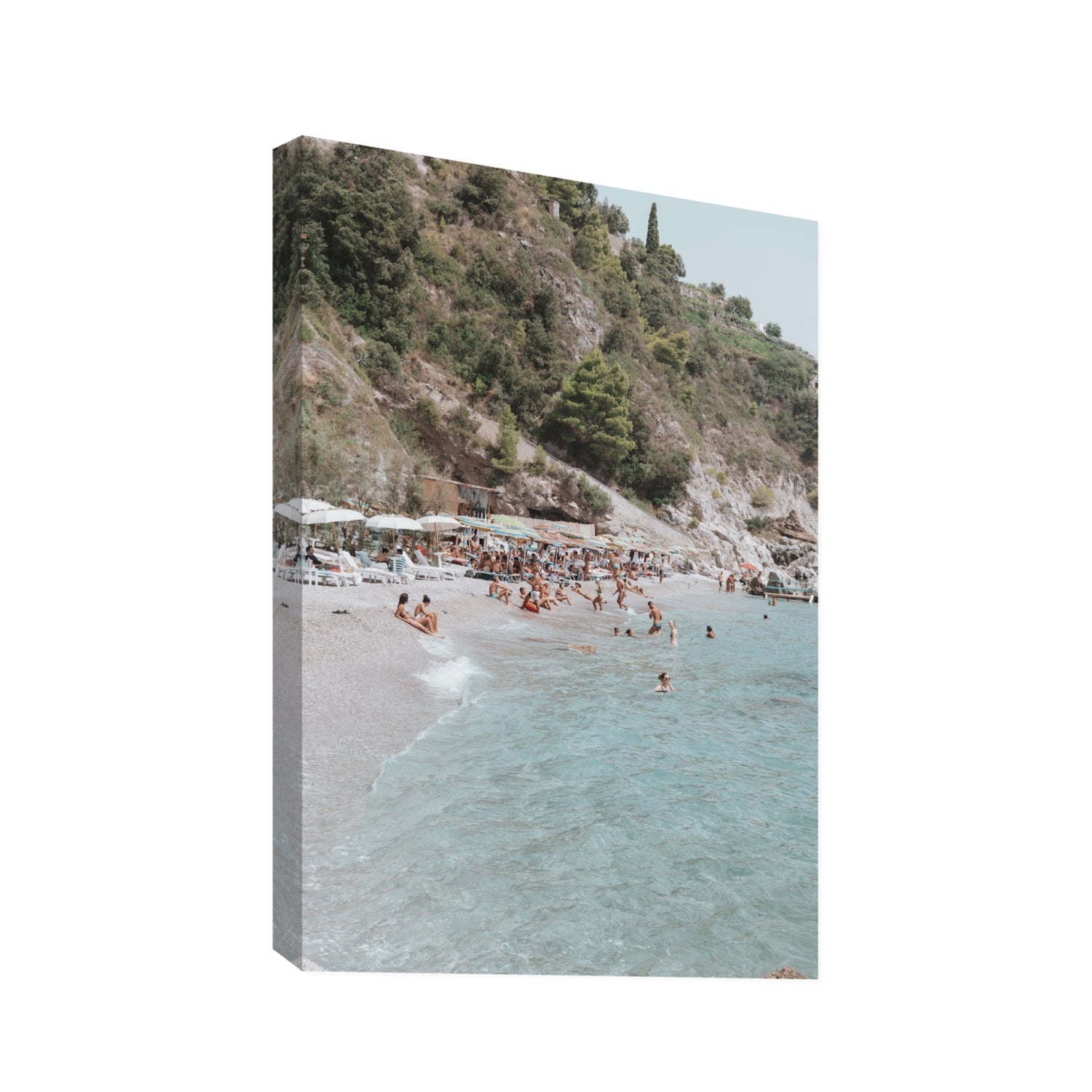 Mediterranean Magic fine art print, Amalfi, Italy, Statement, Stretched Canvas