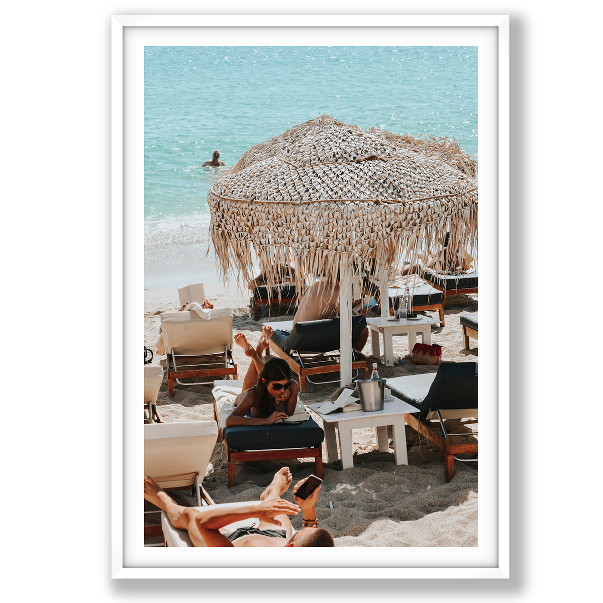 In The Zone Mykonos Greek island wall art main fine art print image