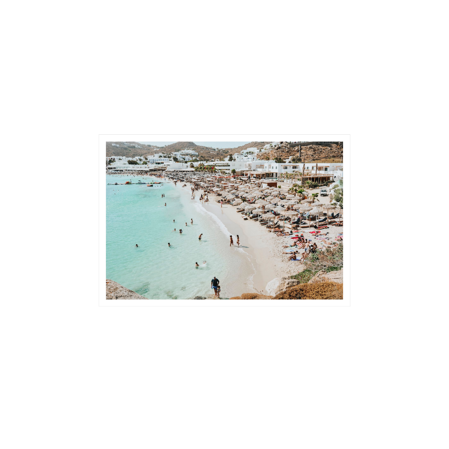 Mykonos Print, Greece Print - Amichi Co