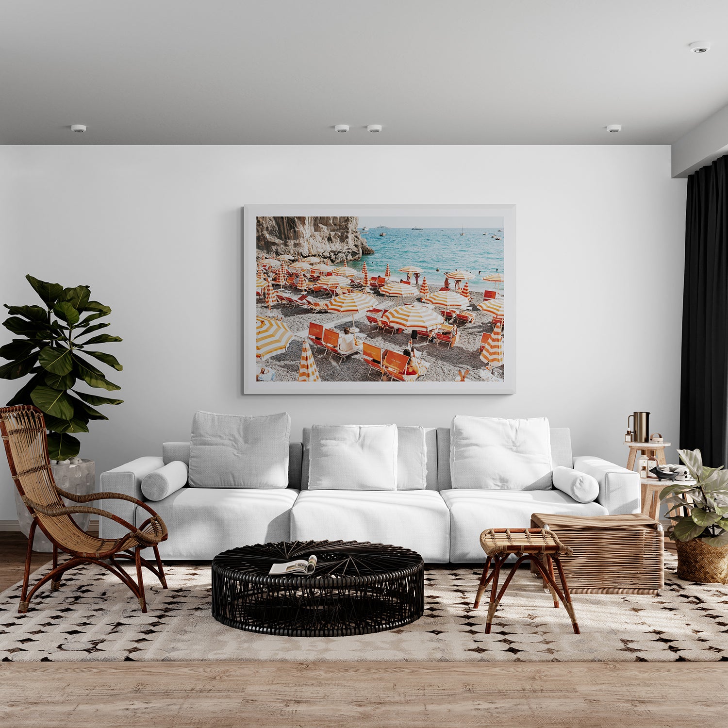 Positano Print, Italy Print - Amichi Co