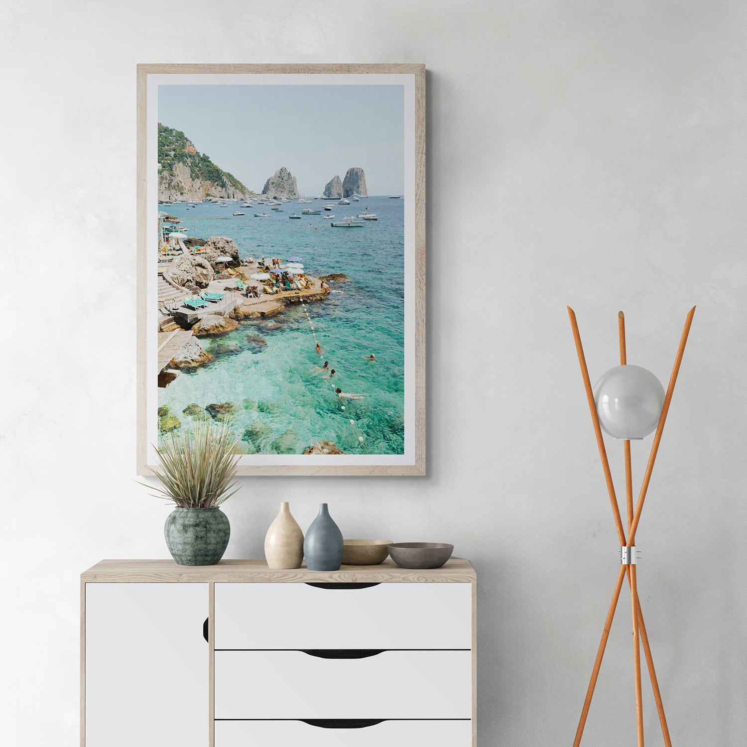 Capri Print, Italy Print - Amichi Co