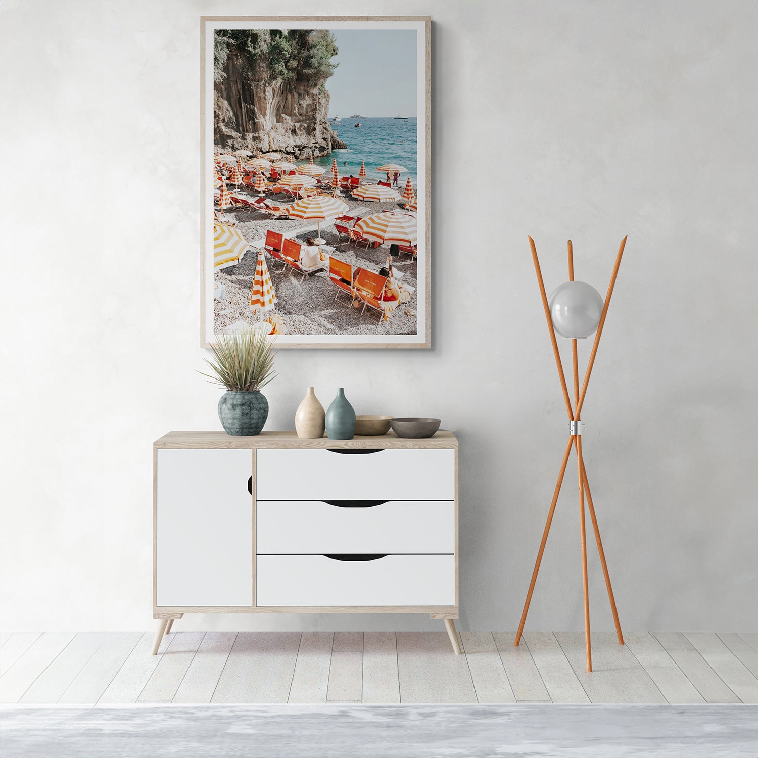 Positano Print, Italy Print - Amichi Co