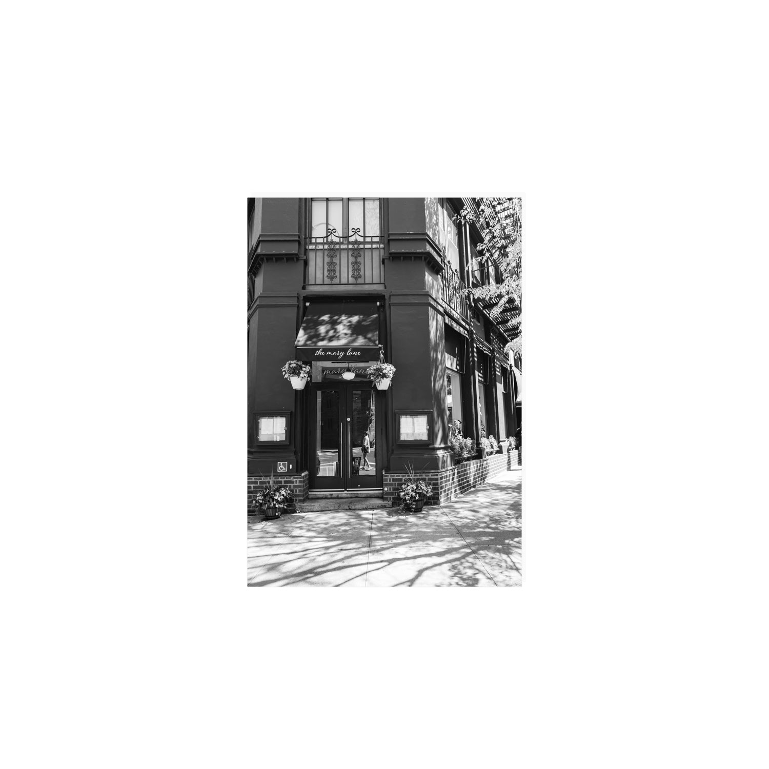 Mary's Corner fine art print, New York, United States, A5 · 21 x 14.8 cm, Unframed, Fine Art Canvas