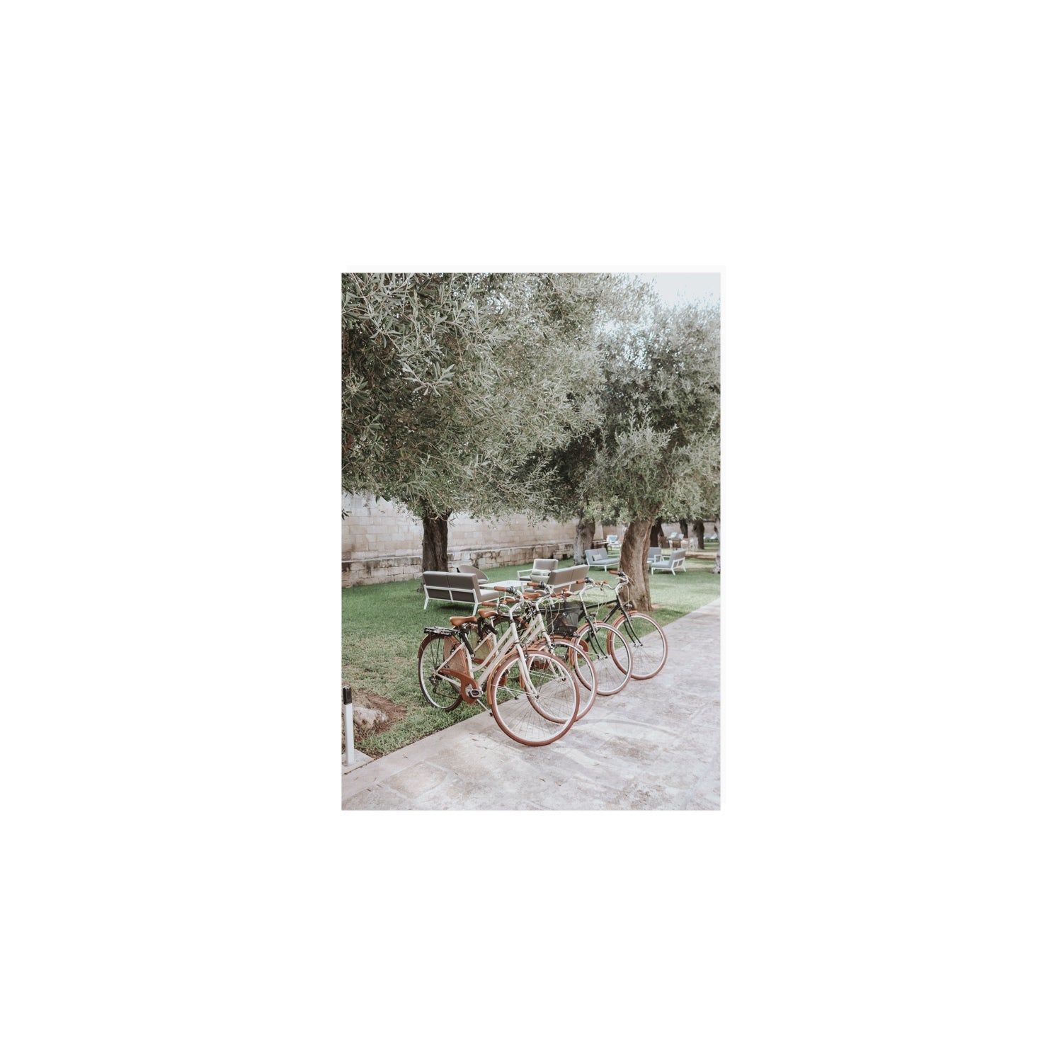 Classic Cruisers Puglia wall art A5, 21 x 14.8 cm unframed fine art canvas