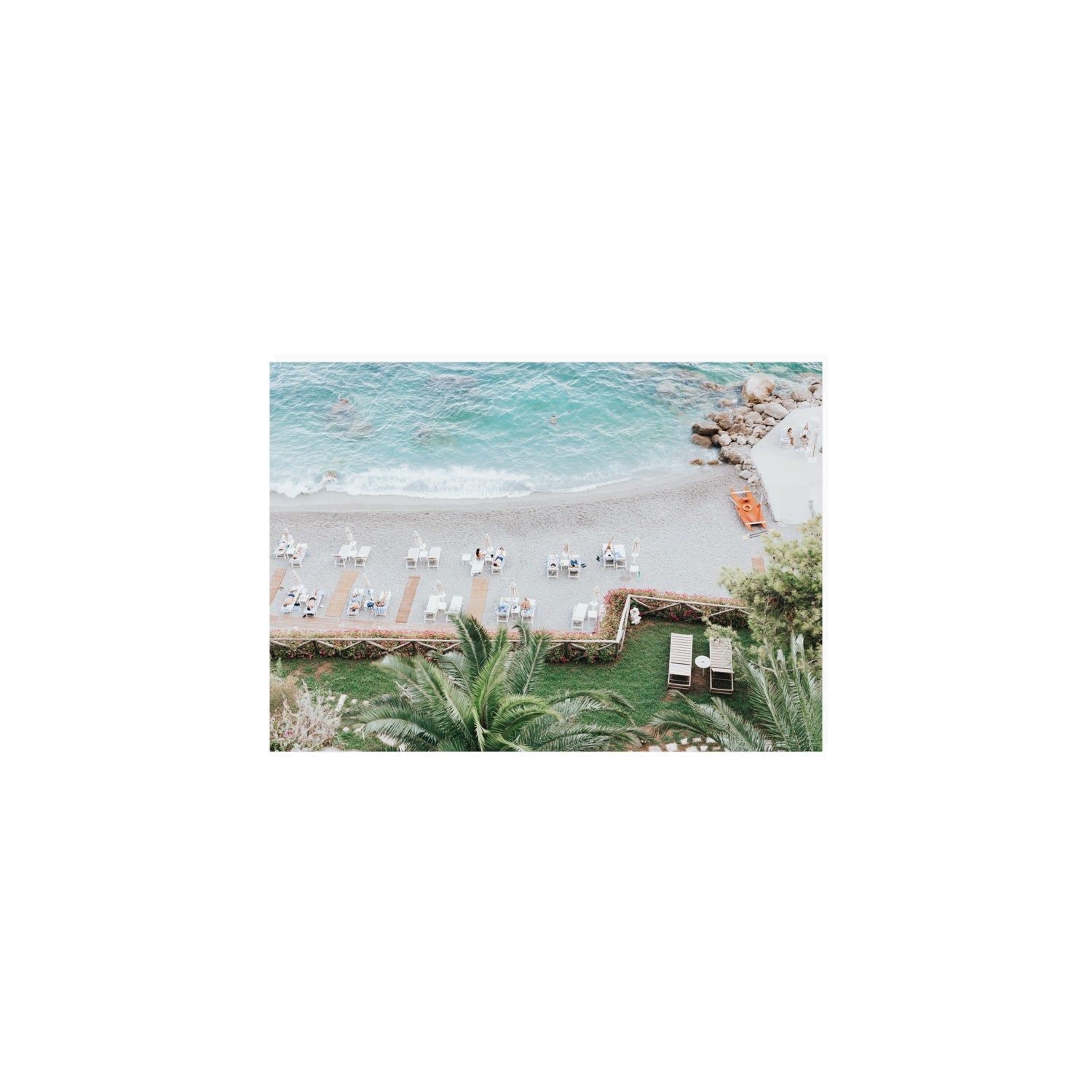 Elysian fine art print, Amalfi, Italy, A5 · 21 x 14.8 cm, Unframed, Fine Art Canvas