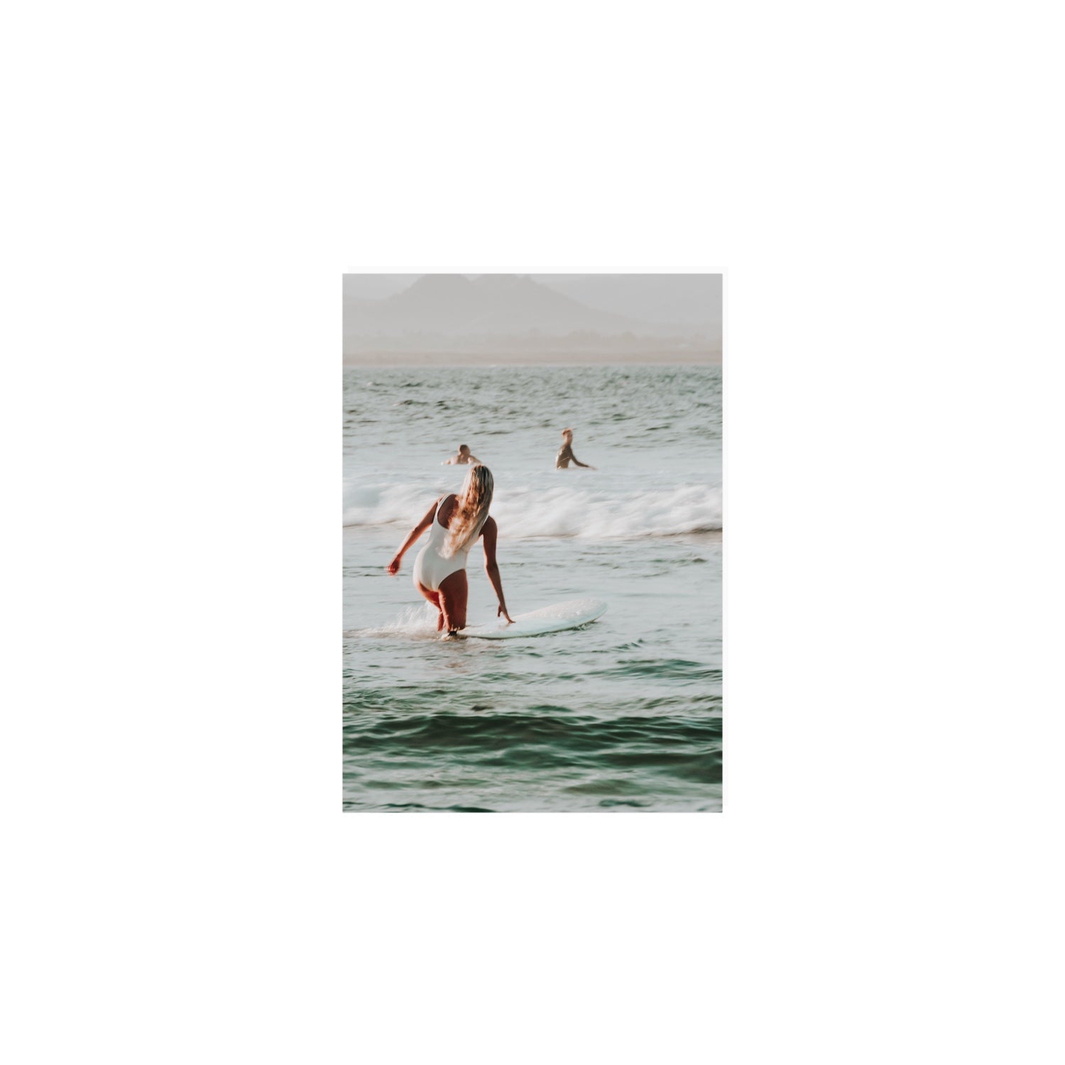 Blondie fine art print, Byron Bay, Australia, A5 · 21 x 14.8 cm, Unframed, Fine Art Canvas