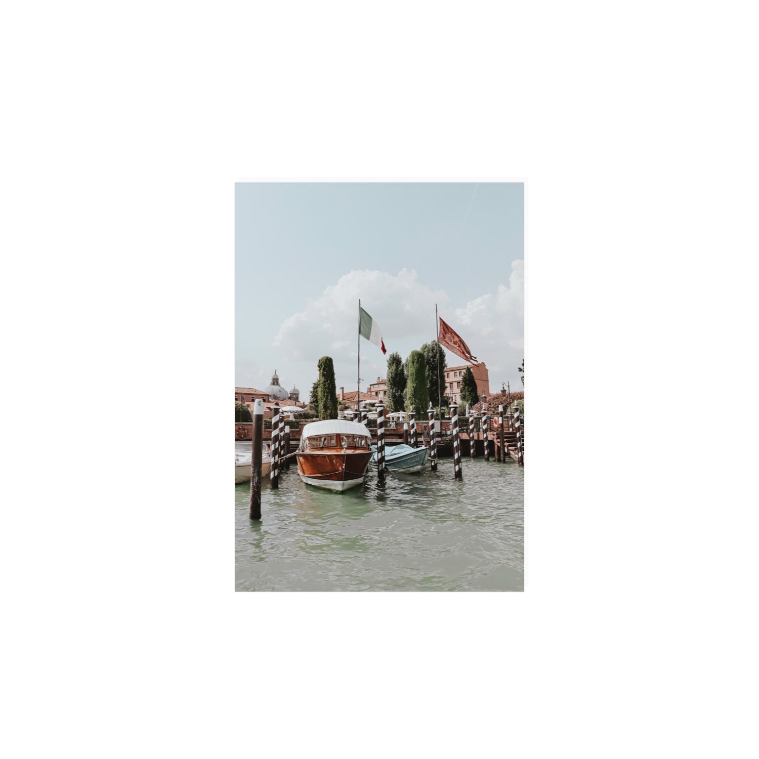 Cipriani Venice wall art A4, 29.7 x 21 cm unframed fine art canvas