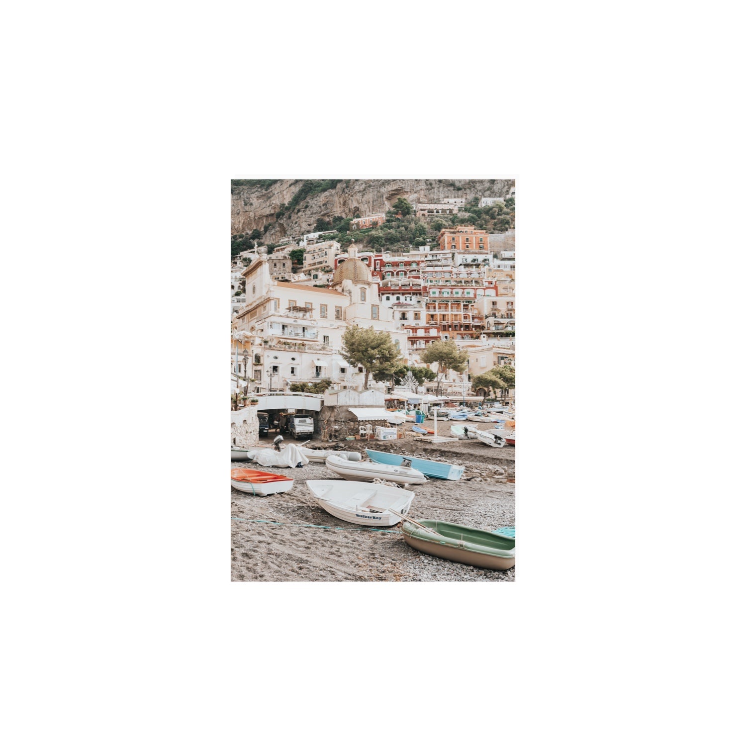 A Memory To Treasure fine art print, Positano, Italy, A4 · 29.7 x 21 cm, Unframed, Fine Art Canvas