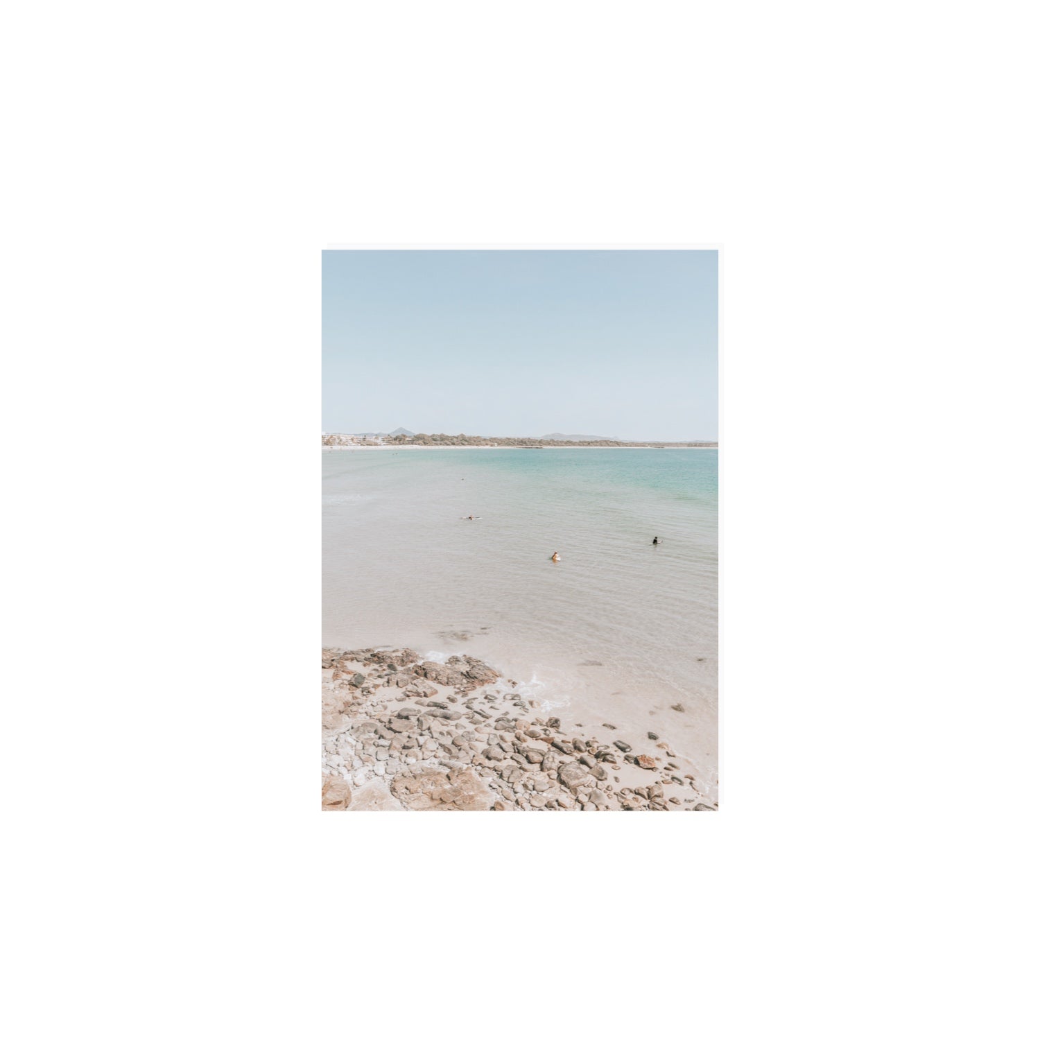 Sweet Serotonin fine art print, Noosa, Australia, coastal scenes artwork, A4 · 29.7 x 21 cm, Unframed, Fine Art Canvas