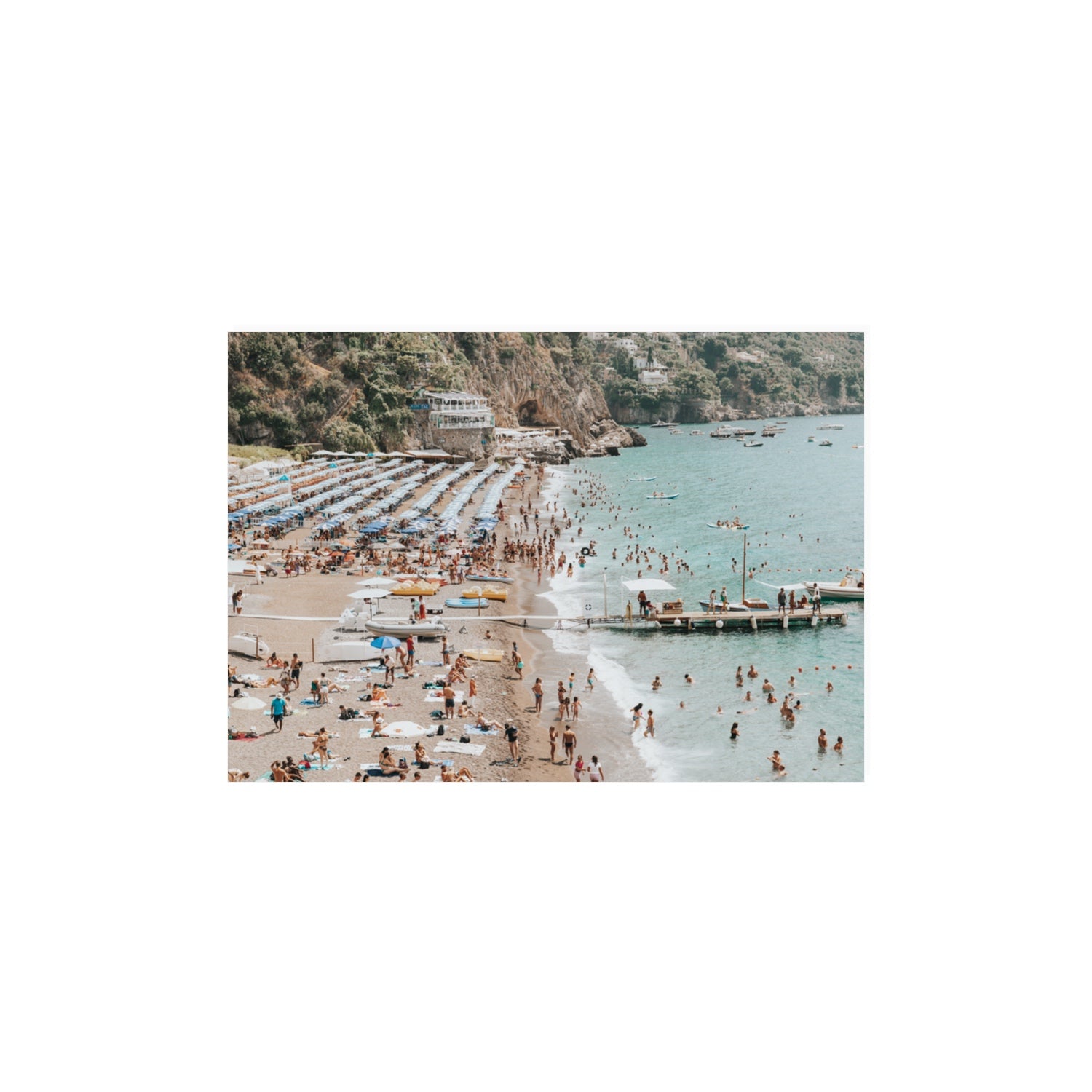 Vista Costiera fine art print, Positano, Italy, A3 · 42 x 29.7 cm, Unframed, Fine Art Canvas