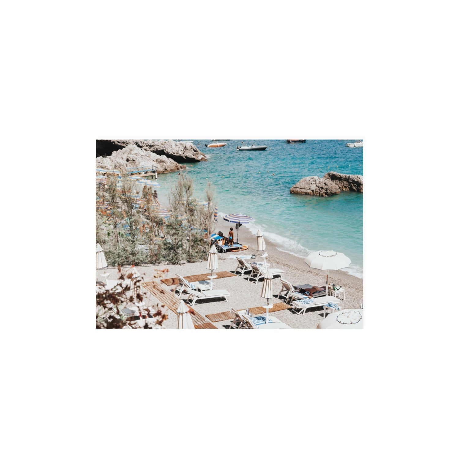 Life Could Be A Dream Amalfi wall art A3, 42 x 29.7 cm unframed fine art canvas