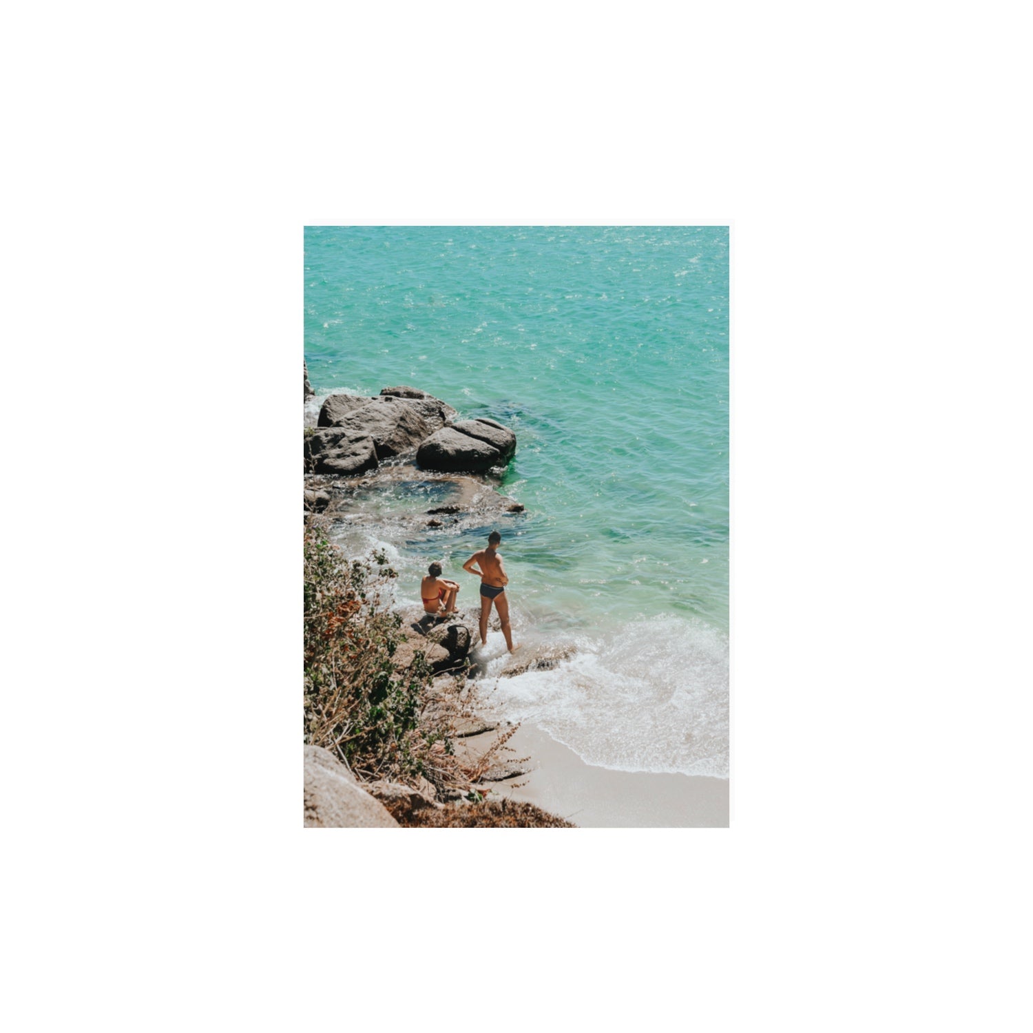 Scene Stealers Mykonos Greek island wall art A3, 42 x 29.7 cm unframed fine art canvas