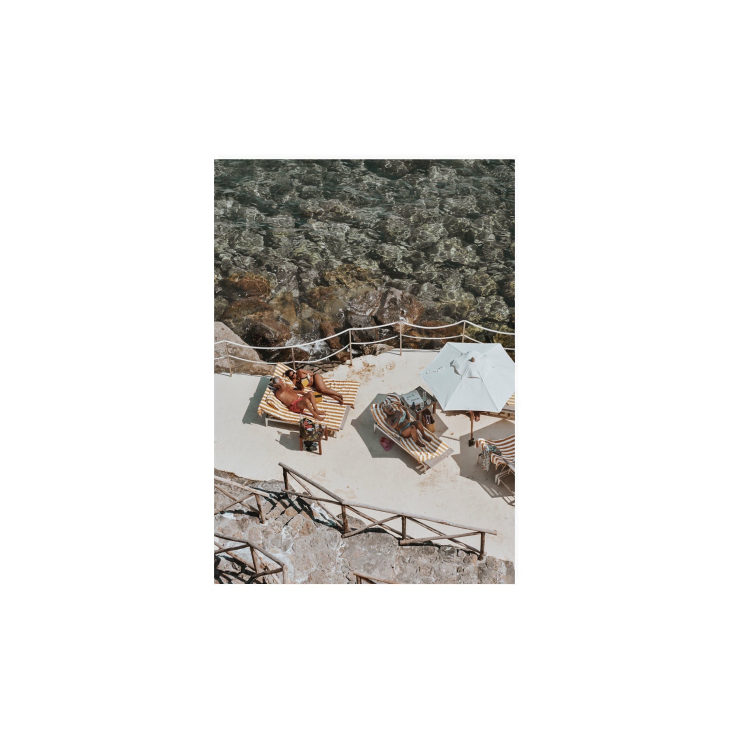 Lounge Lizards Tuscany Italian decor wall art A3, 42 x 29.7 cm unframed fine art canvas