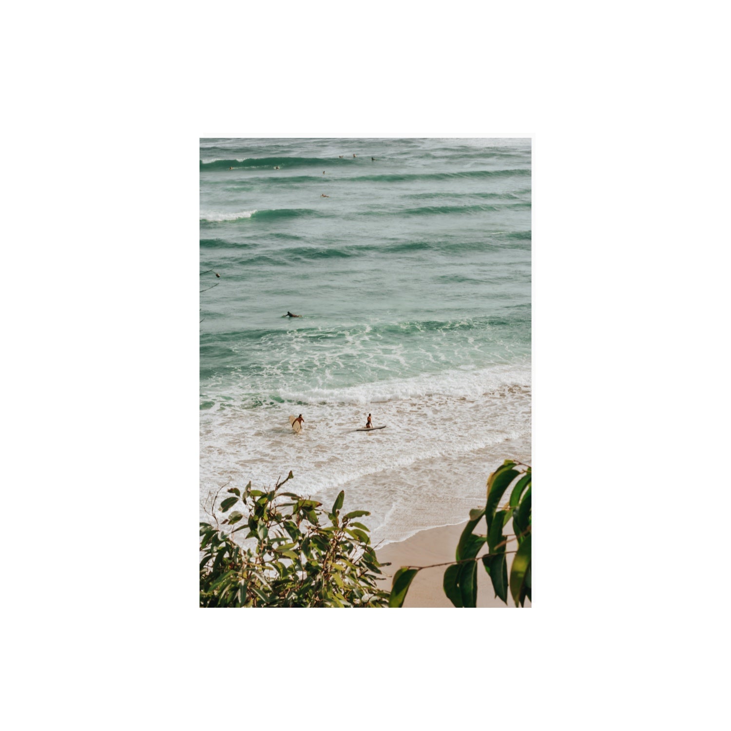 Private Paradise fine art print, Byron Bay, Australia, A2 · 59.4 x 42 cm, Unframed, Fine Art Canvas