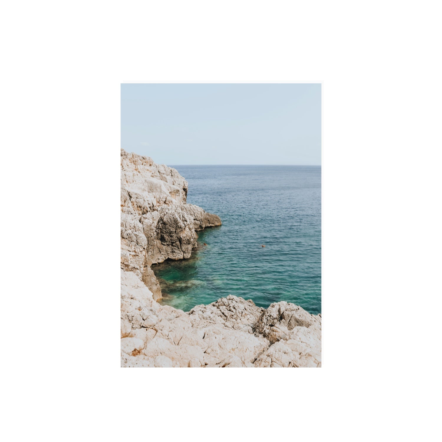 Healing Immersion Puglia Wall Mediterranean fine art print A2, 59.4 x 42 cm unframed fine art canvas