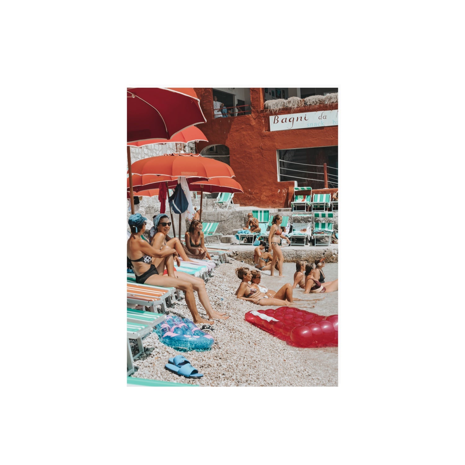 La Dolce Vita fine art print, Capri, Italy, A2 · 59.4 x 42 cm, Unframed, Fine Art Canvas