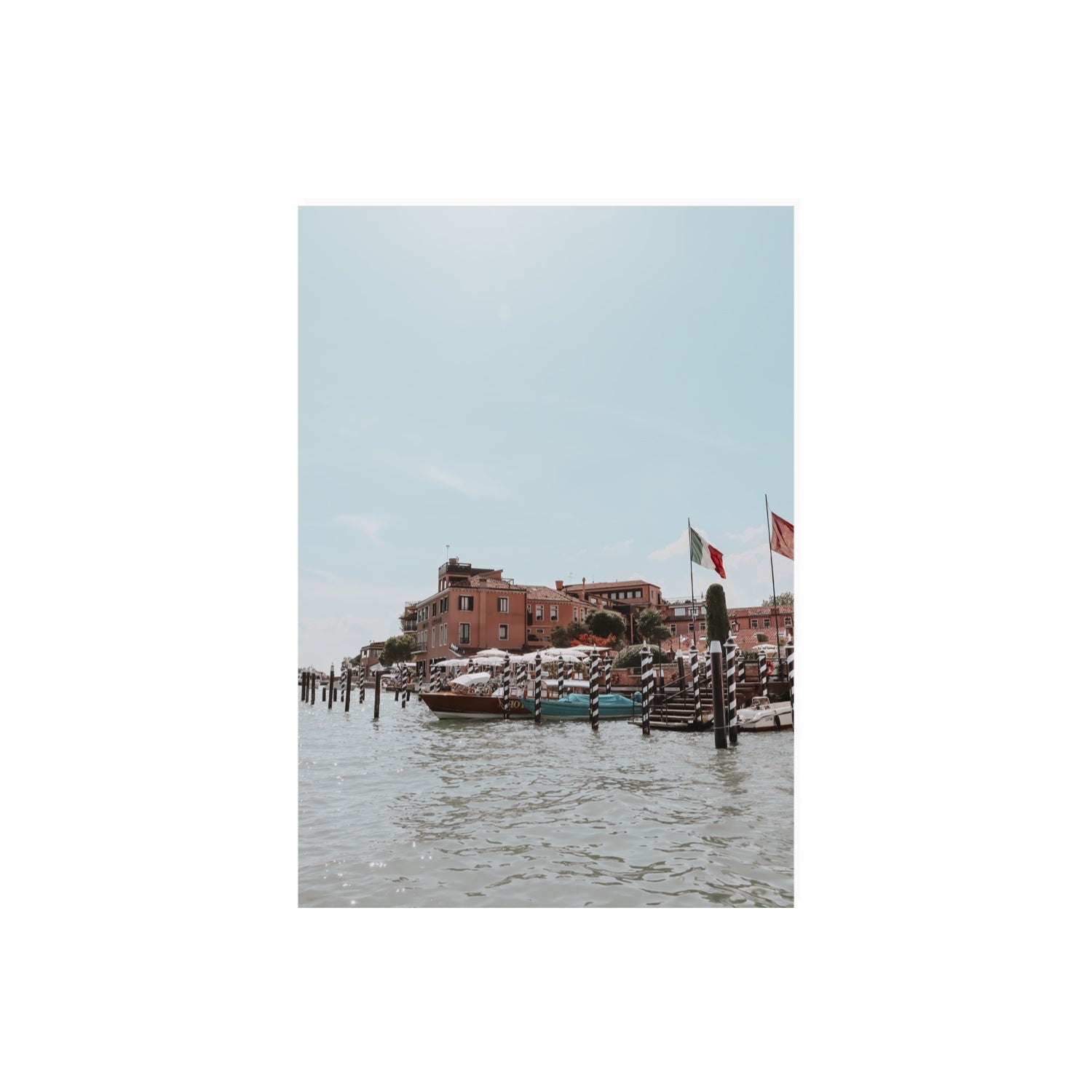 Giudecca Island Venice wall art A2, 59.4 x 42 cm unframed fine art canvas