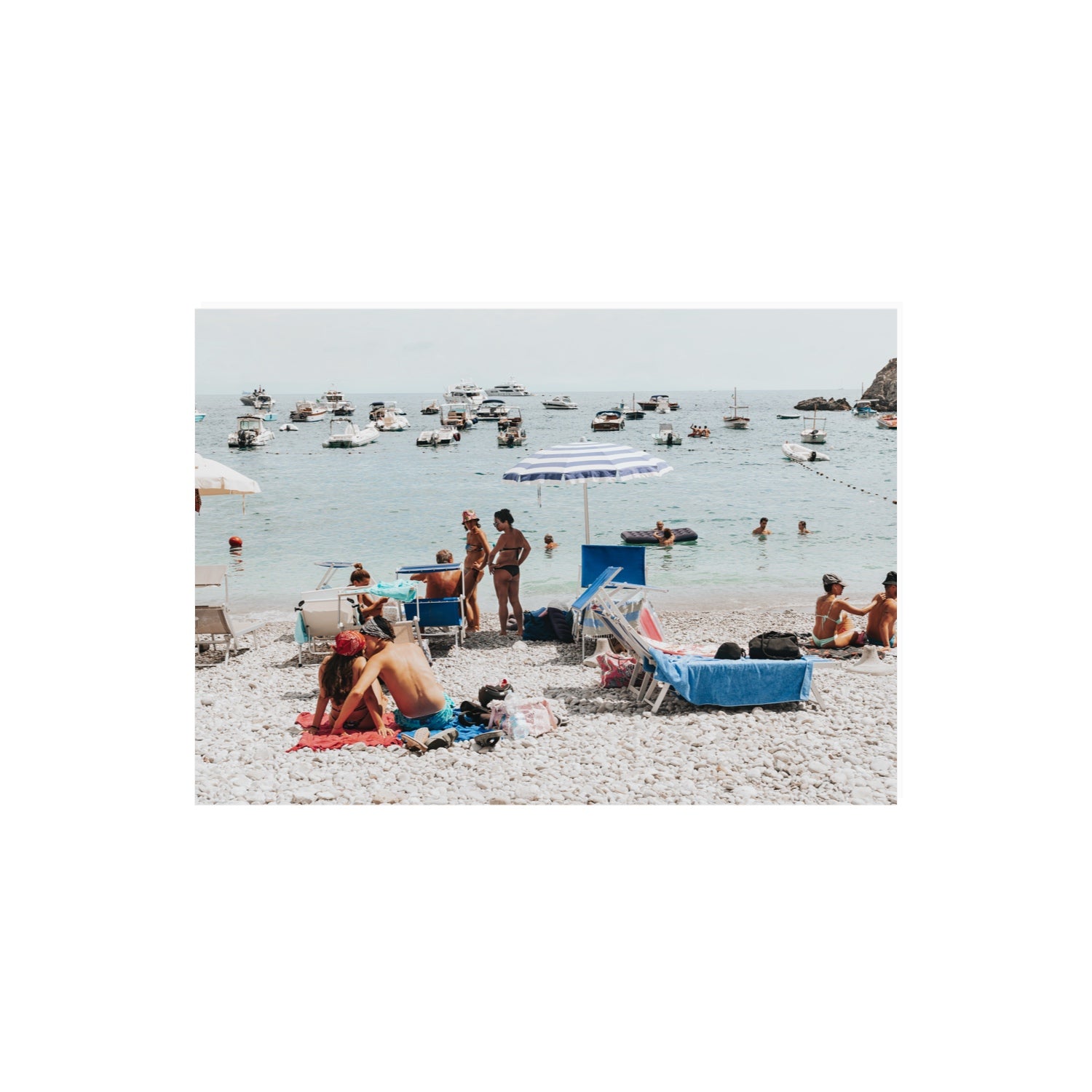 The Kiss Nerano wall art A2, 59.4 x 42 cm unframed fine art canvas