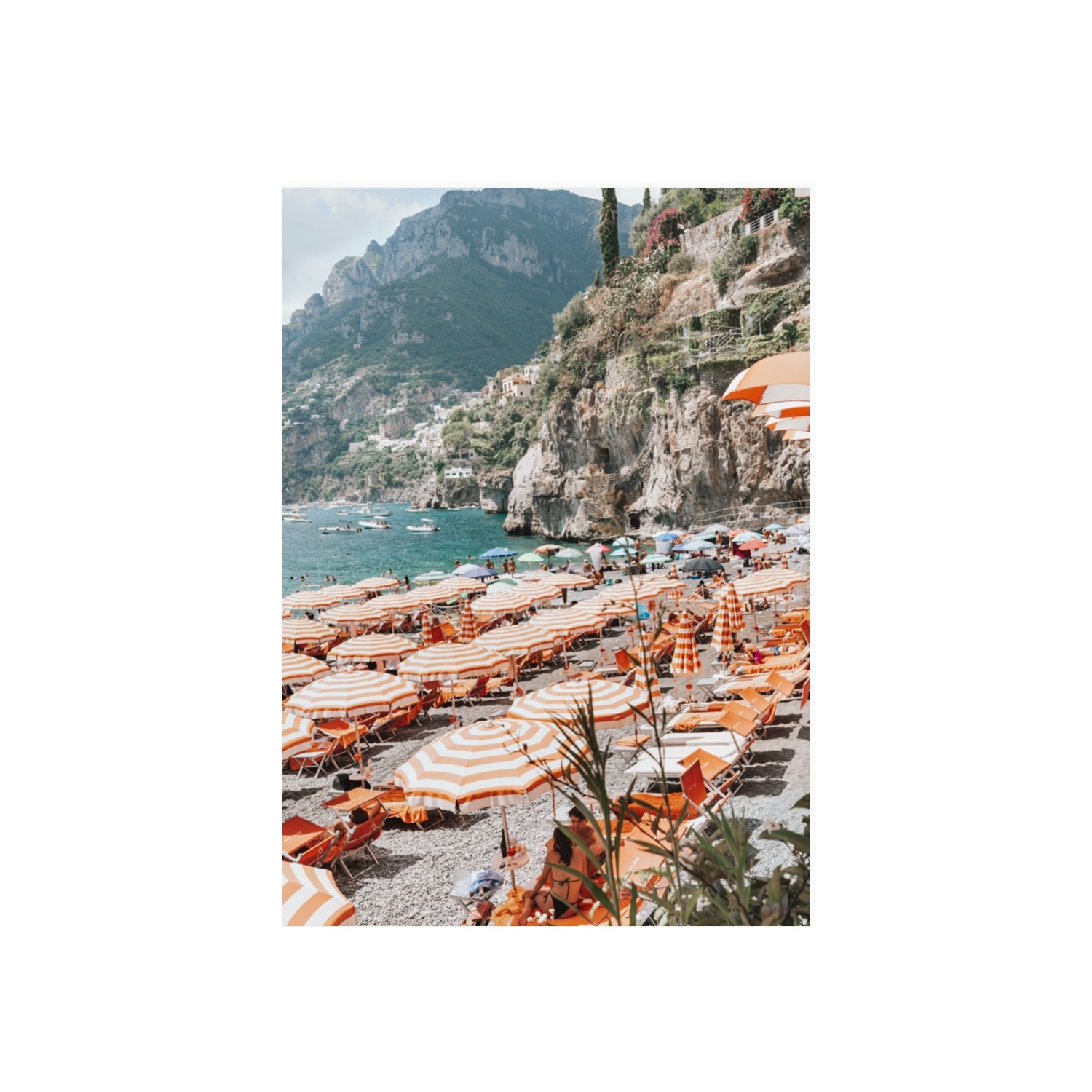 Bagni d'Arienzo Positano decor wall art 70 x 50 cm unframed fine art canvas