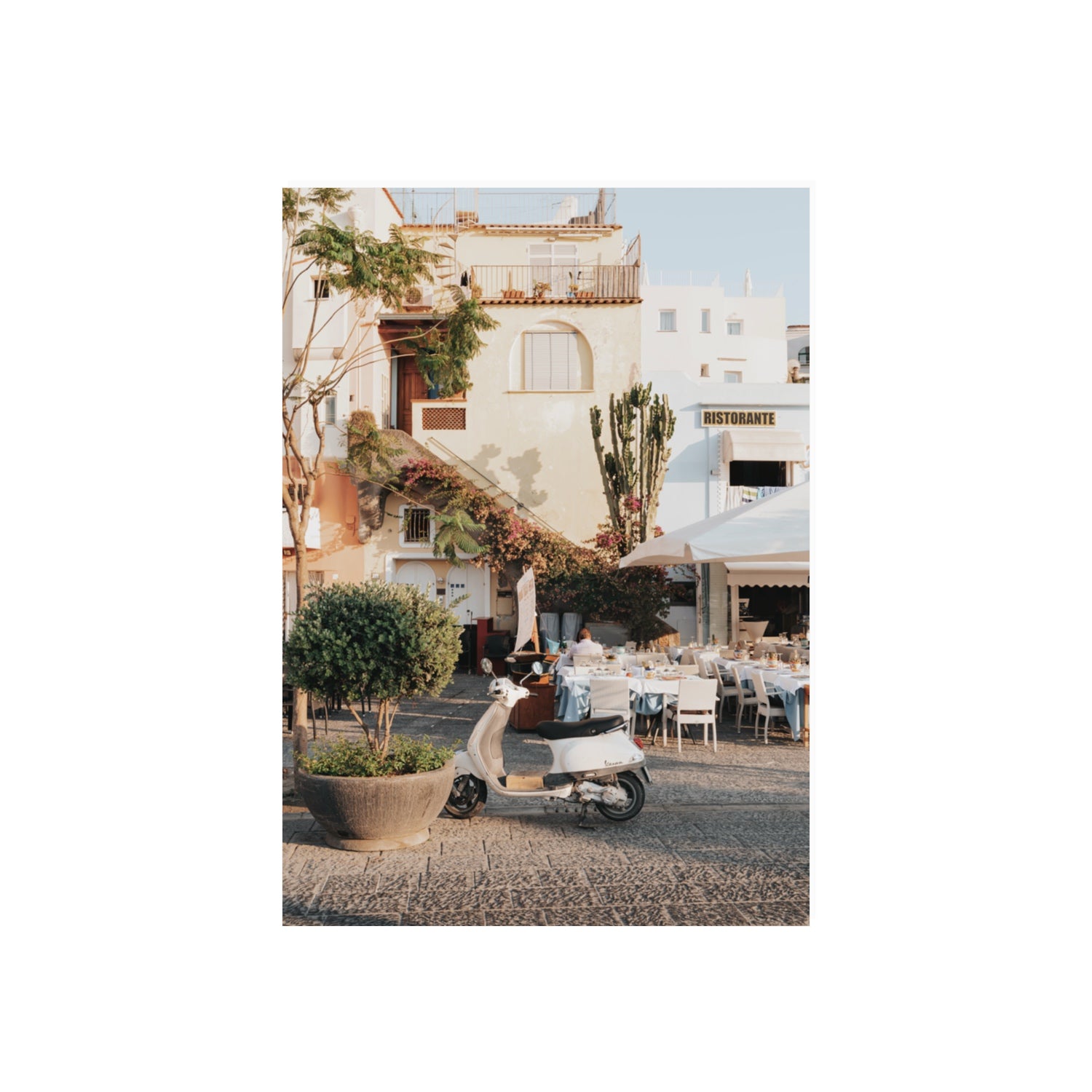 Ristorante Ischia Italian Mediterranean decor wall art 70 x 50 cm unframed fine art canvas