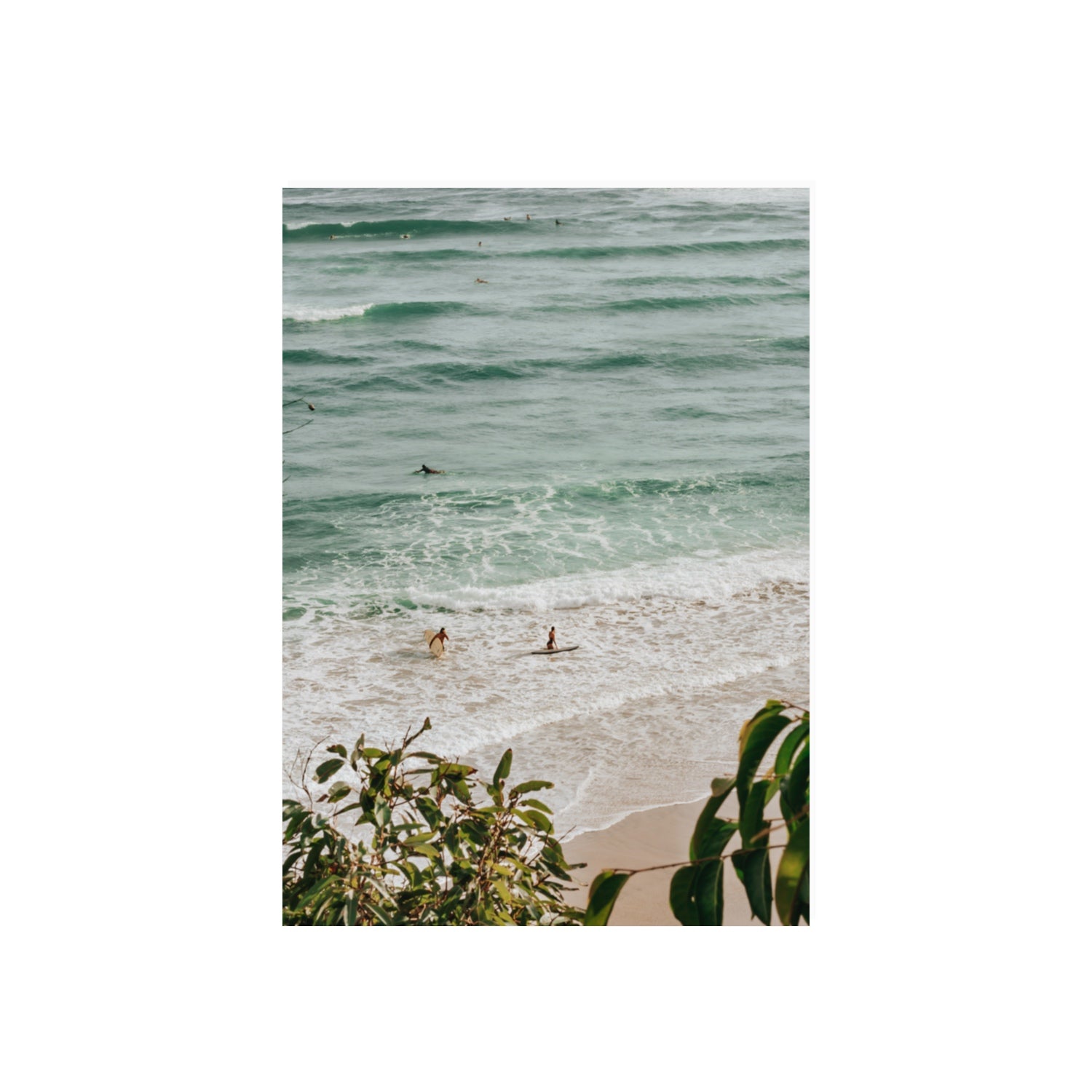 Private Paradise fine art print, Byron Bay, Australia, 70 x 50 cm, Unframed, Fine Art Canvas