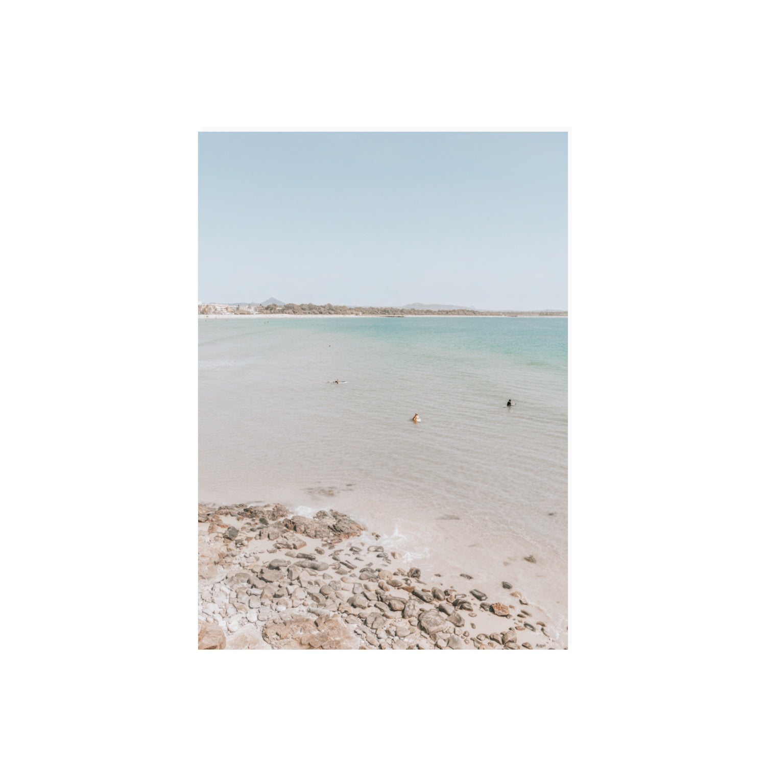 Sweet Serotonin fine art print, Noosa, Australia, coastal scenes artwork, 70 x 50 cm, Unframed, Fine Art Canvas