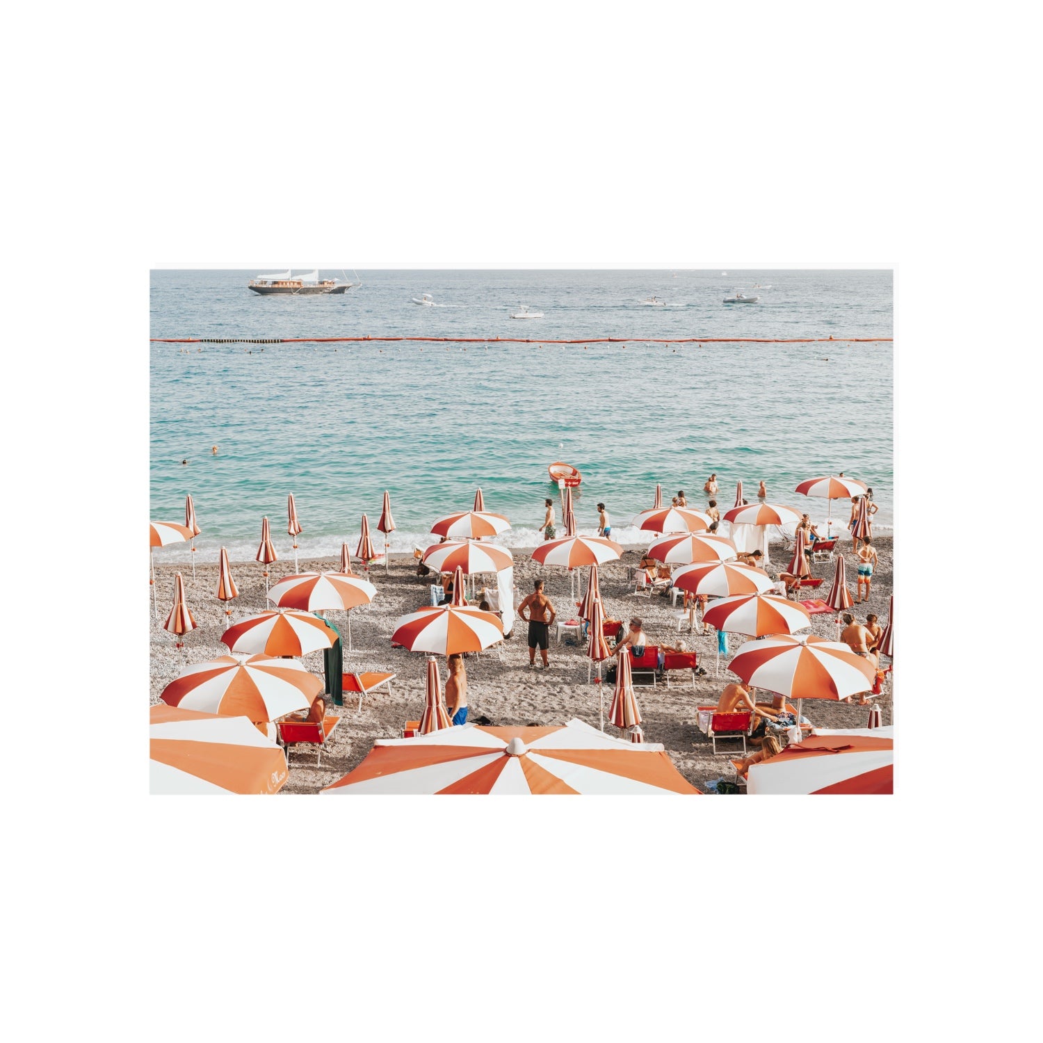 That's Amore Amalfi Mediterranean wall art A1, 84.1 x 59.4 cm unframed fine art canvas