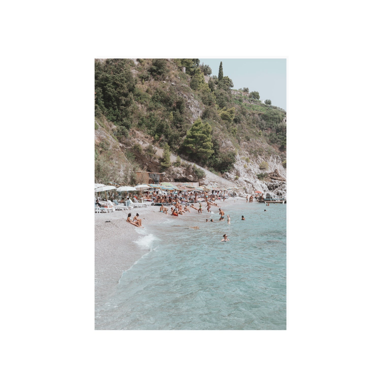 Mediterranean Magic fine art print, Amalfi, Italy, A1 · 84.1 x 59.4 cm, Unframed, Fine Art Canvas